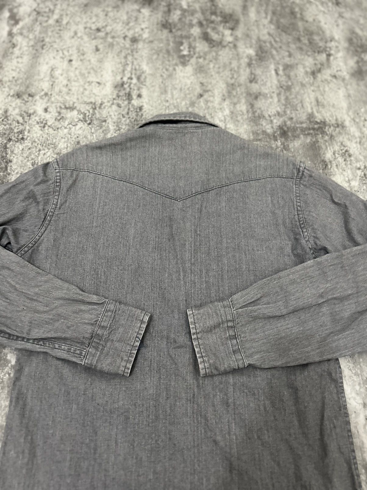 Blue Blue Japan Blue Blue Japan Hiden Small Pocket Vintage Western Shirt Size US M / EU 48-50 / 2 - 7 Thumbnail
