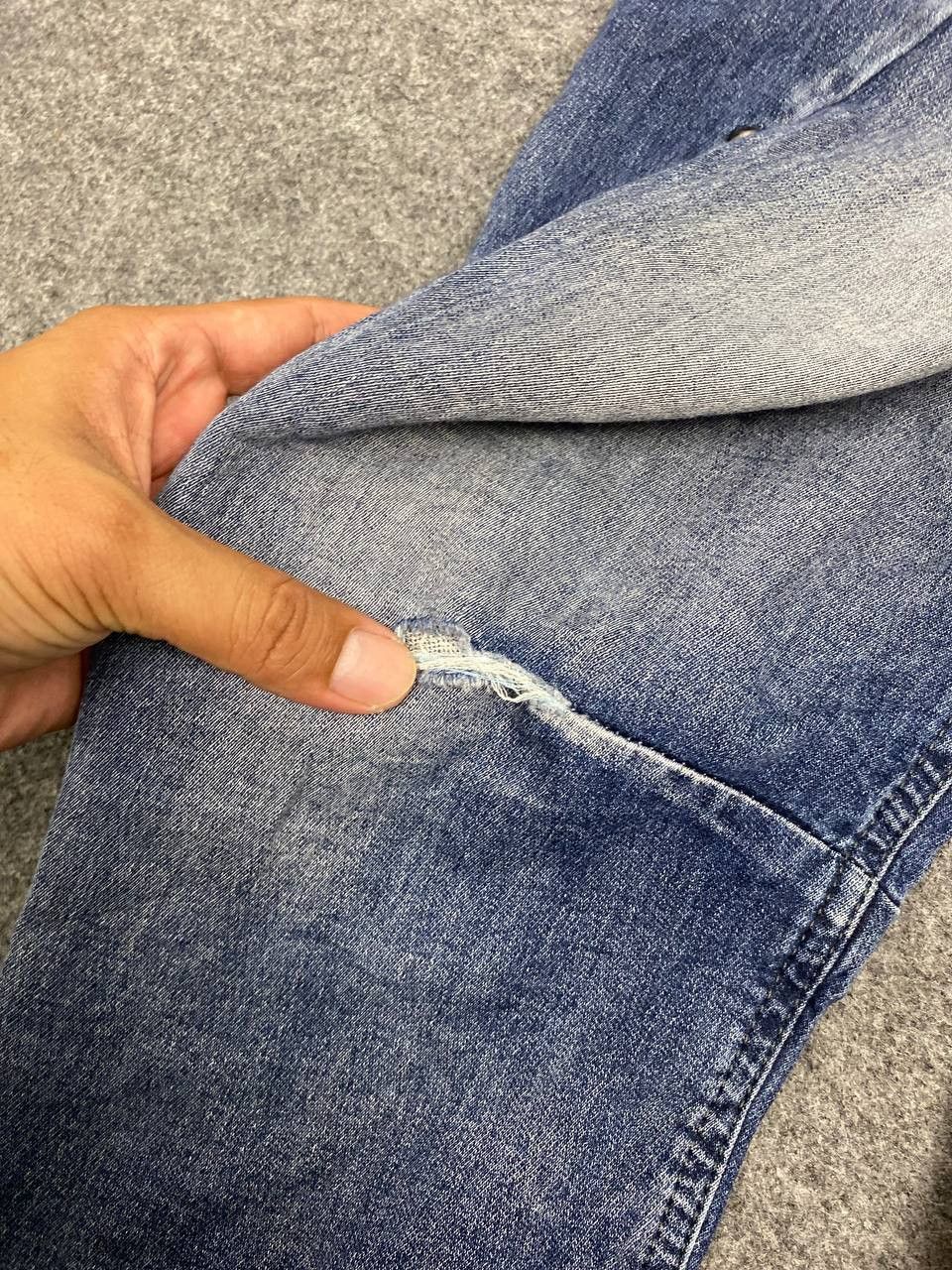 Diesel diesel sweatpants distressed denim Size 30" / US 8 / IT 44 - 13 Thumbnail