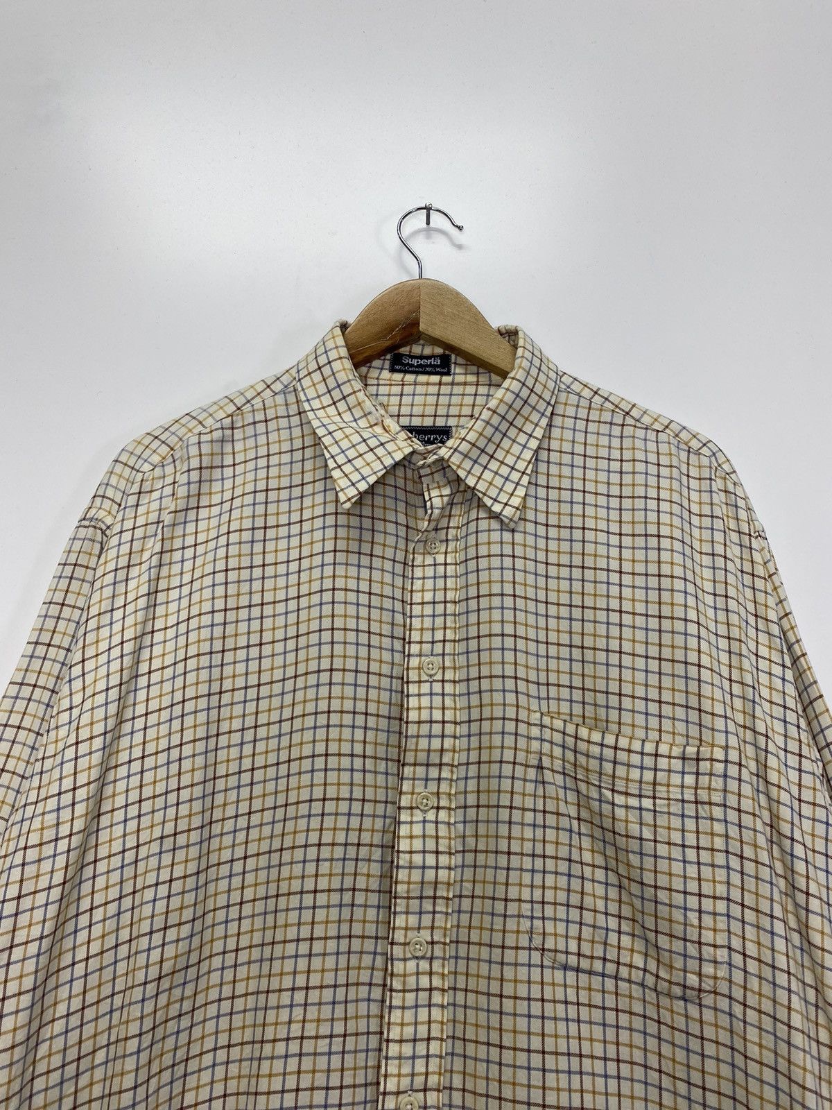 Burberry × Vintage Vintage Burberry Button up Size US L / EU 52-54 / 3 - 5 Thumbnail