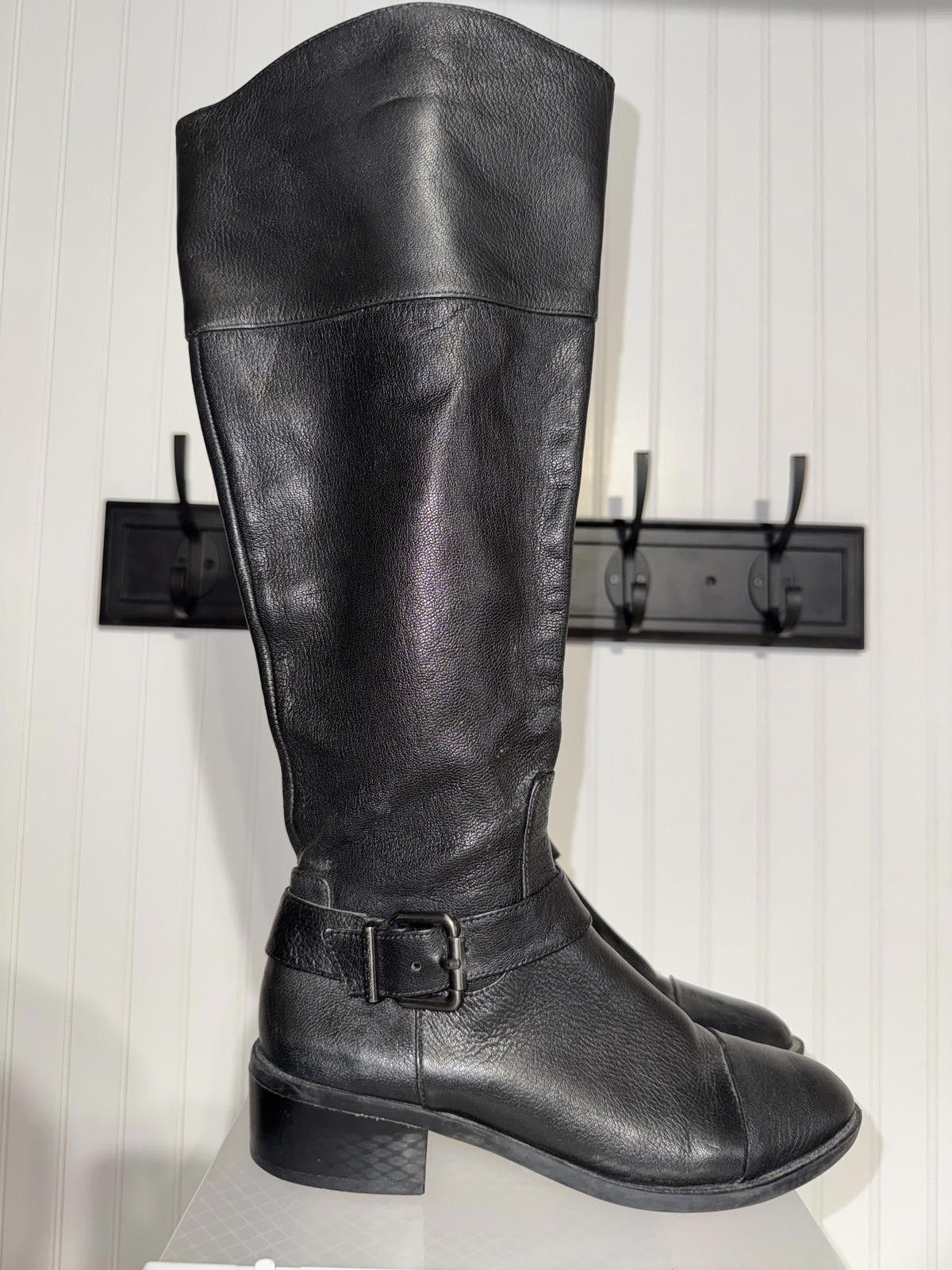 Vince Camuto Vince Camuto Women's Leather Knee-High Riding Boots Size 7 Size US 7 / IT 37 - 2 Thumbnail