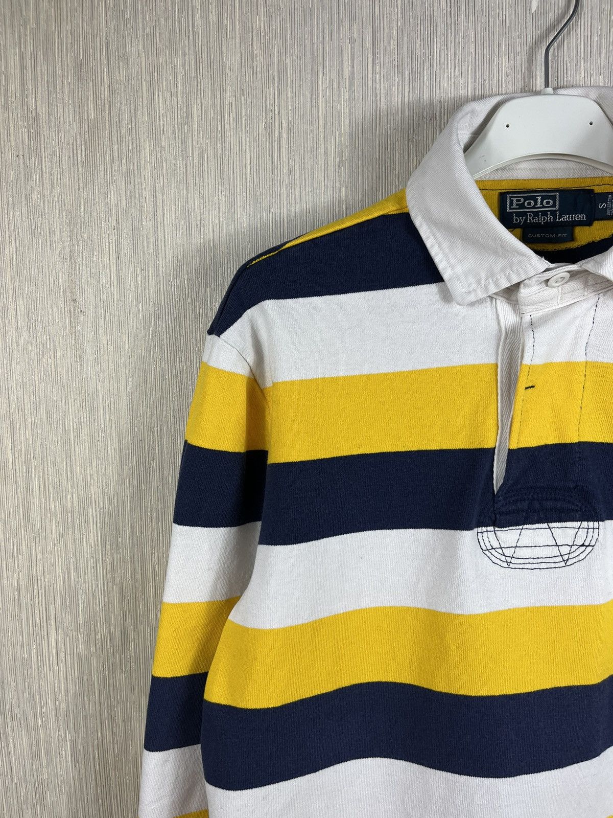 Polo Ralph Lauren × Ralph Lauren × Vintage Vintage 90s Polo Ralph Lauren rugby striped y2k long sleeve Size US S / EU 44-46 / 1 - 4 Thumbnail