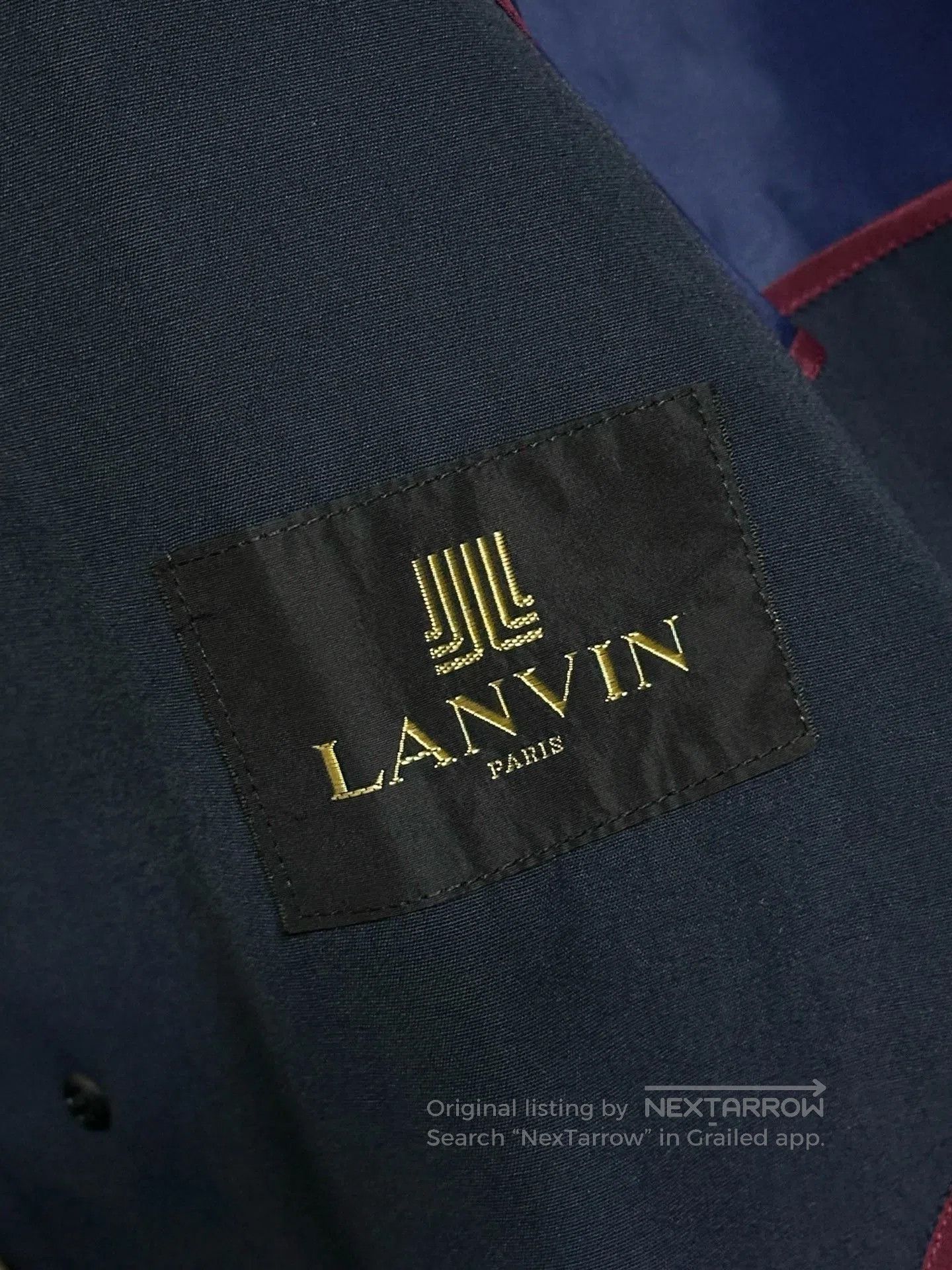 Lanvin Lanvin 1990's Wool Trench Coat. Size US S / EU 44-46 / 1 - 5 Thumbnail
