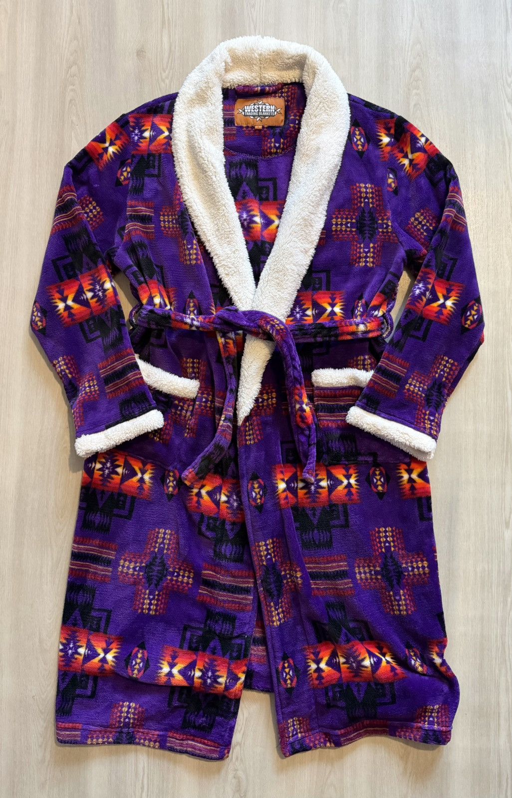 Other Western Trading Blankets Robe Southwest Aztec Purple XL Size L / US 10 / IT 46 - 1 Thumbnail