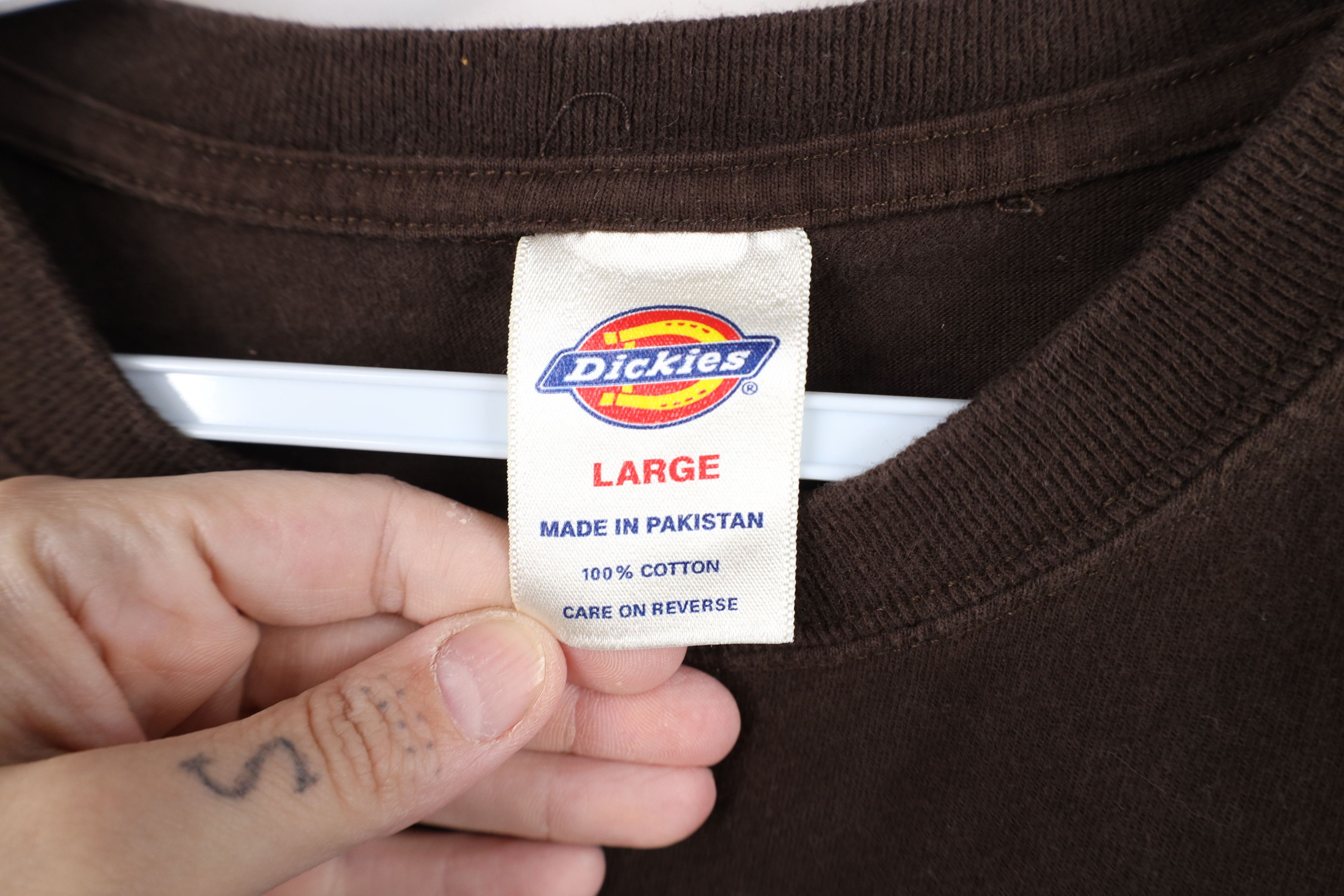 Dickies Vintage 90s Y2K Dickies Spell Big Logo Short Sleeve T-Shirt Size US L / EU 52-54 / 3 - 7 Thumbnail