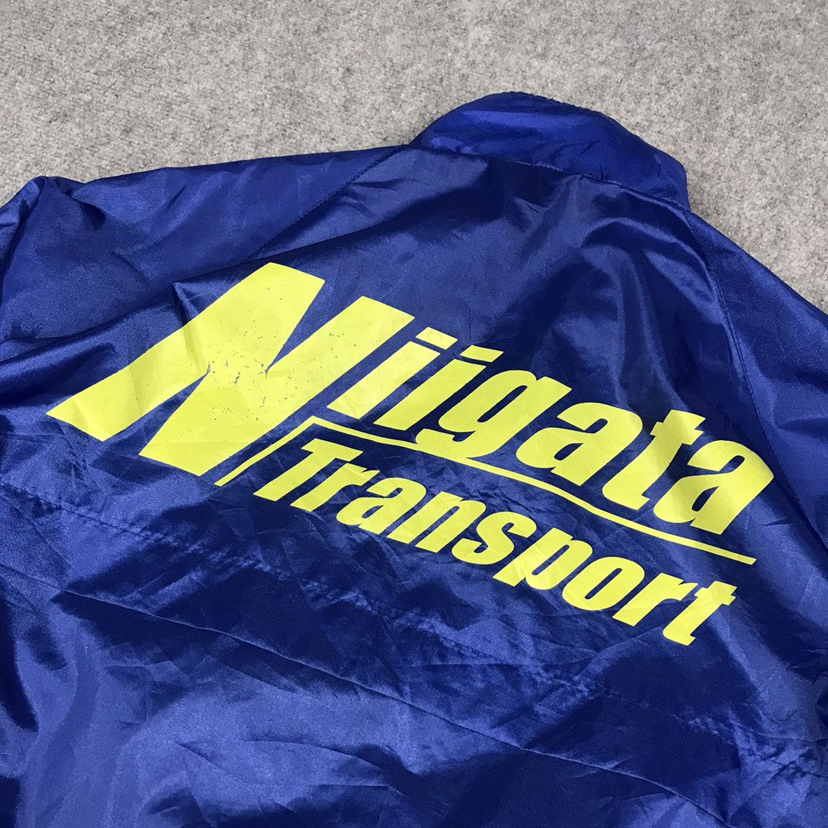 Japanese Brand NIIGATA TRANSPORT BOMBER JACKET STYLE Size US L / EU 52-54 / 3 - 4 Thumbnail