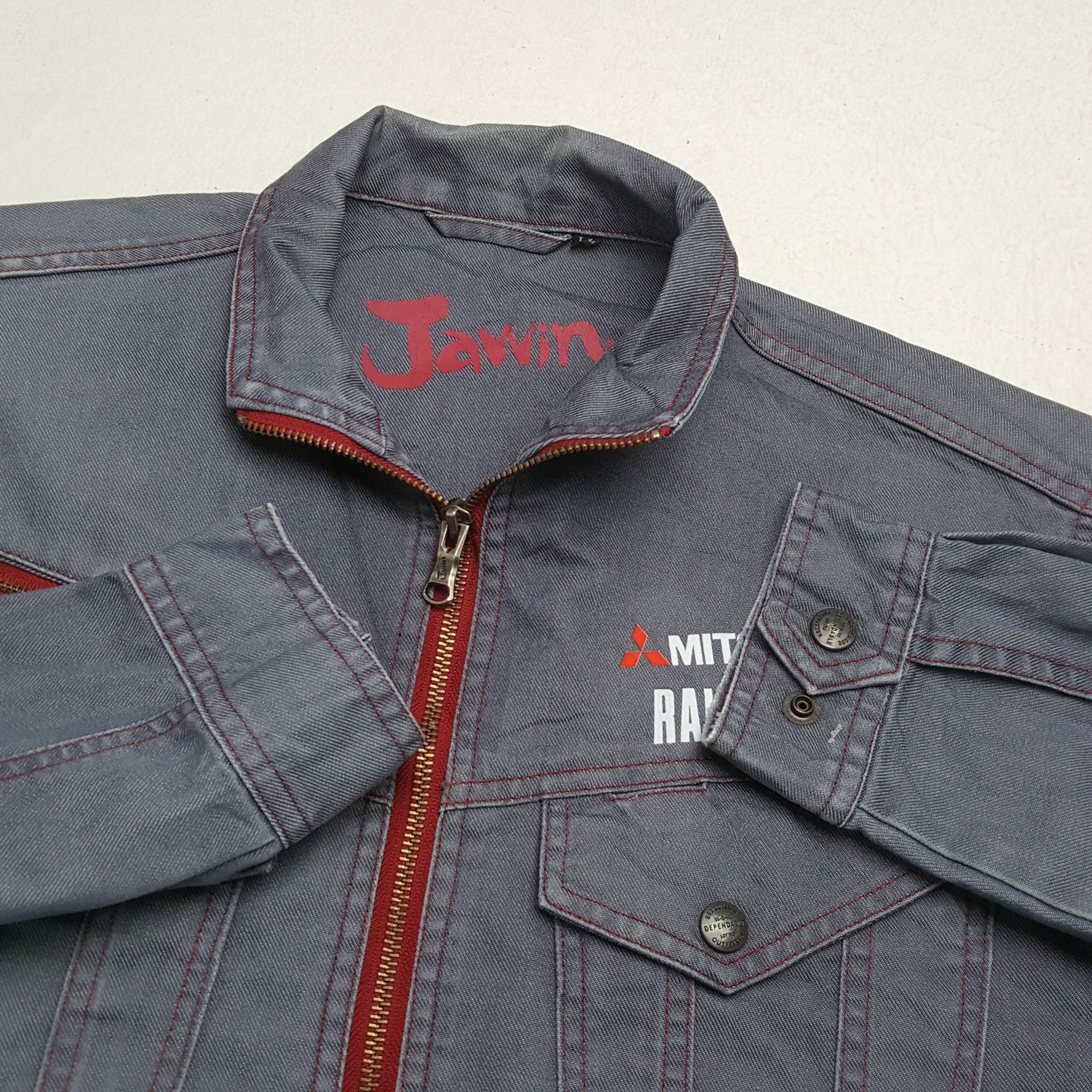 Japanese Brand × Vintage MITSUBISHI RALLI ART Japanese Motorsports Custom Art Jacket Size US M / EU 48-50 / 2 - 10 Thumbnail