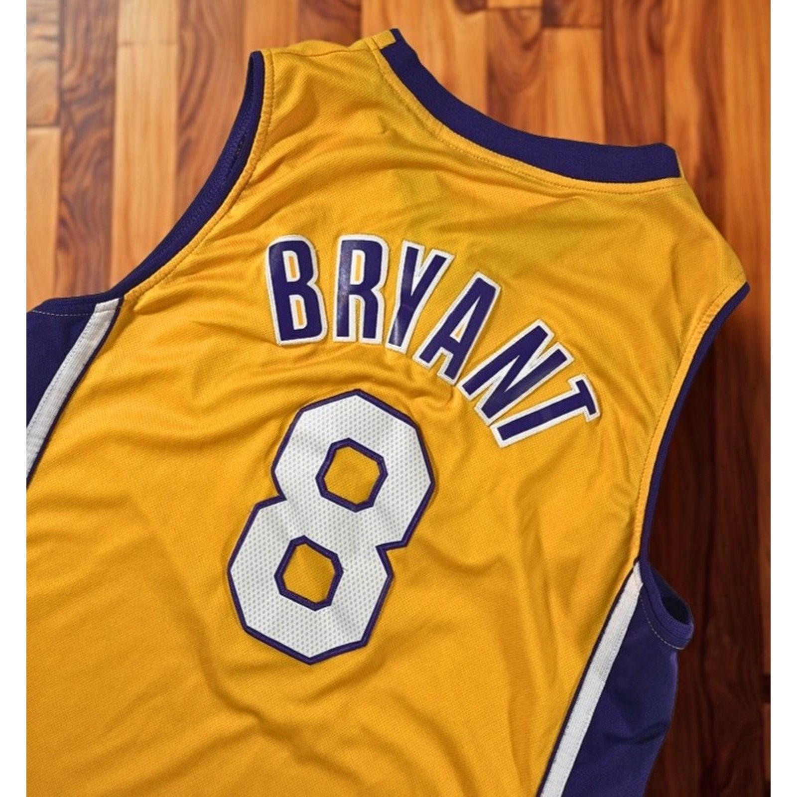 Adidas Kobe Bryant Los Angeles Lakers #8 Adidas NBA Jersey Sz M Size US M / EU 48-50 / 2 - 8 Thumbnail