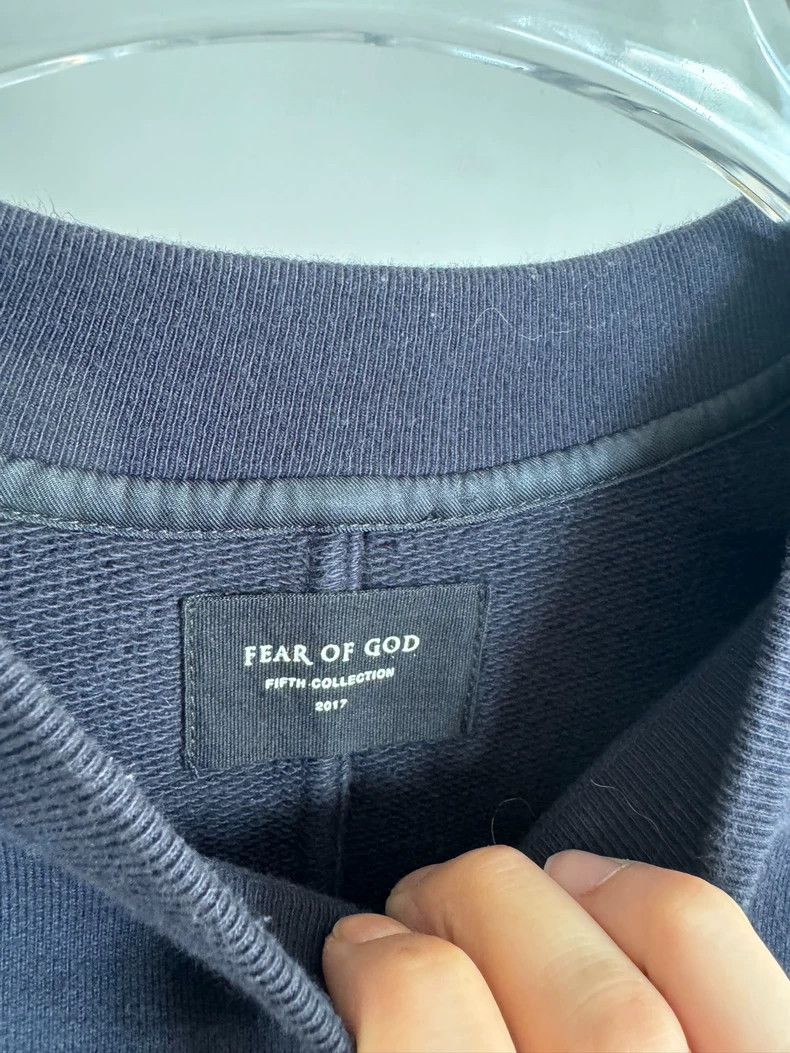 Fear of God Fear of God The main line navy blue sweatshirt Size US M / EU 48-50 / 2 - 3 Thumbnail
