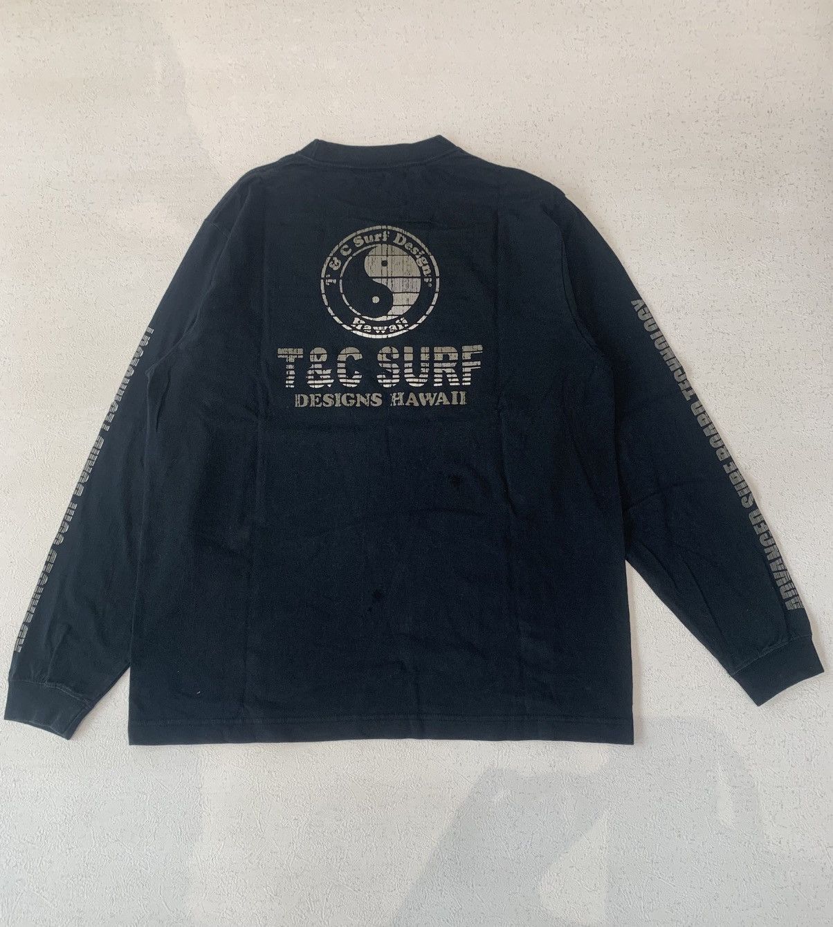 Japanese Brand 2000s japanese archive vkei tnc surf long sleeve tee Size US M / EU 48-50 / 2 - 3 Thumbnail