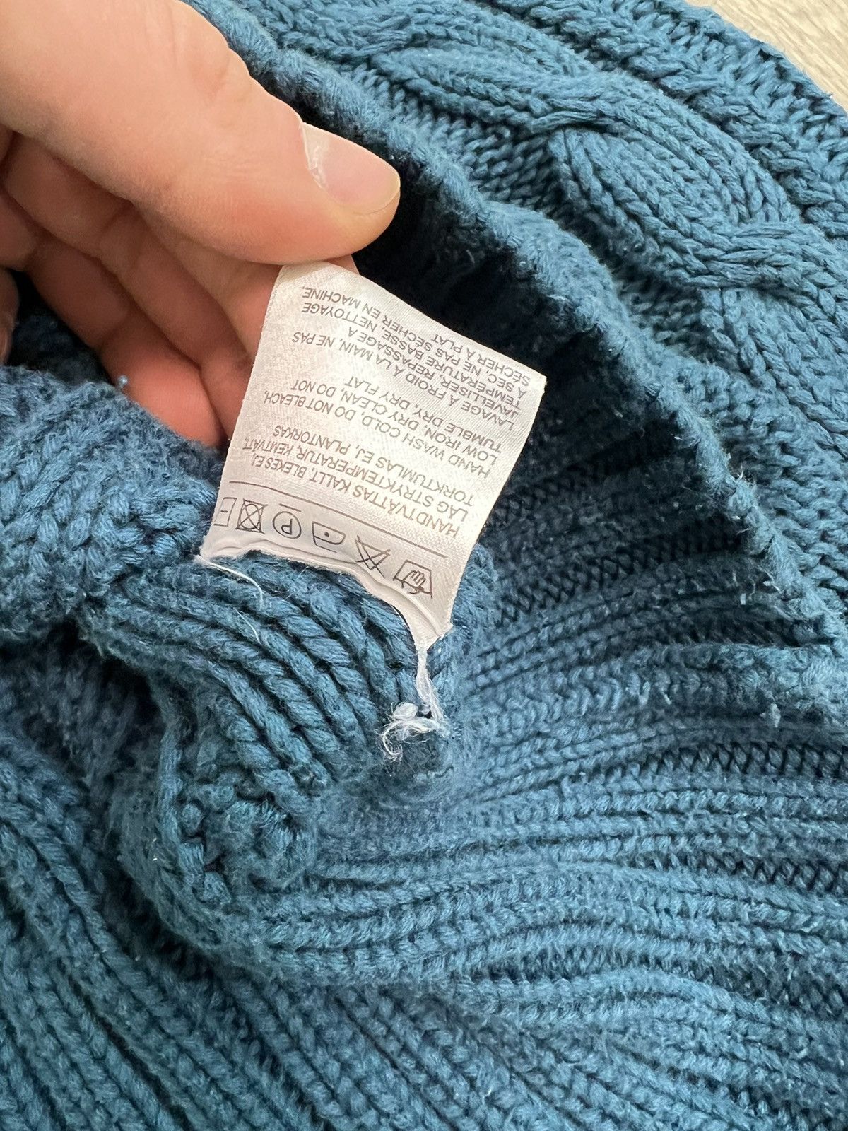 Acne Studios Acne Knit Cable Crop Sweater Size M / US 6-8 / IT 42-44 - 6 Thumbnail