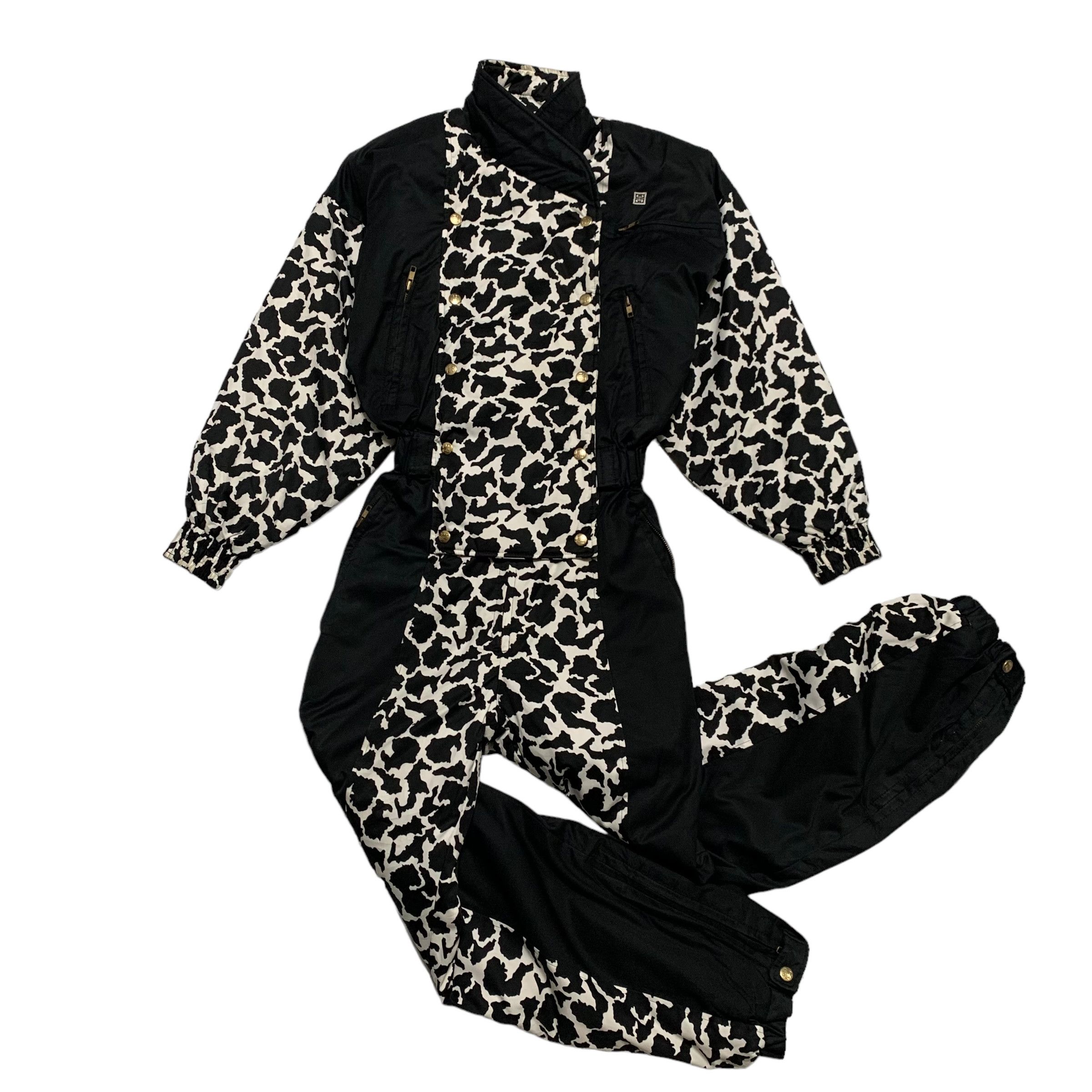 Givenchy Givenchy Nice Design Ski Overall Size US M / EU 48-50 / 2 - 2 Thumbnail
