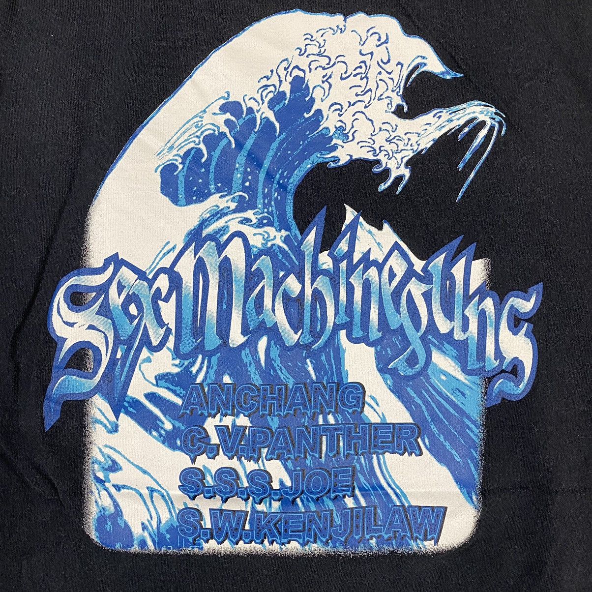 Band Tees × Vintage VINTAGE SEX MACHINEGUNS JAPANESE HEAVY METAL BAND TOUR TEE Size US M / EU 48-50 / 2 - 8 Thumbnail