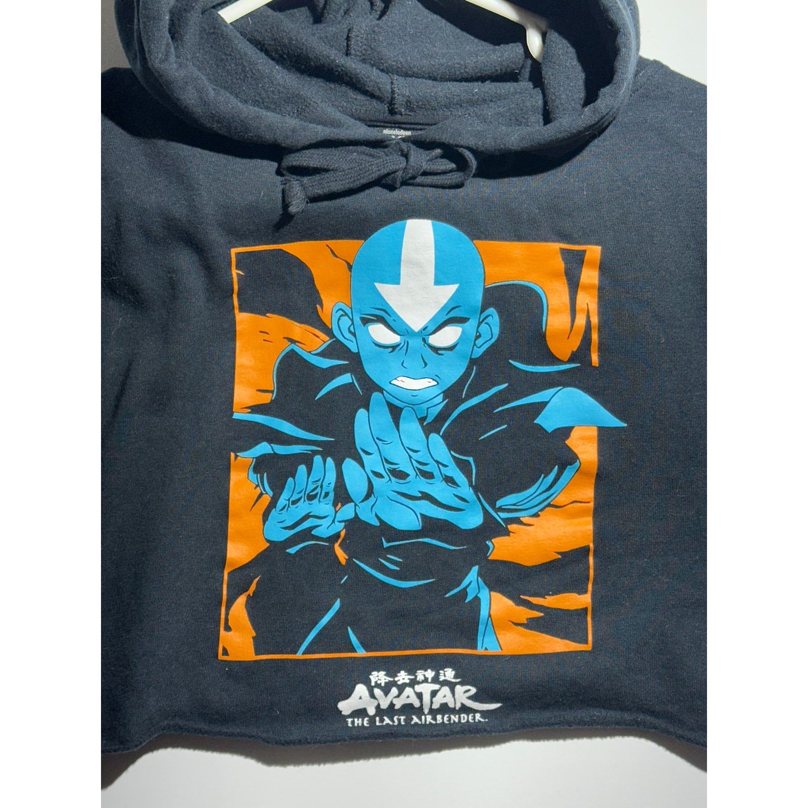 Nickelodeon Avatar The Last Airbender Bellybutton BlackHoodie SizeSmall Size S / US 4 / IT 40 - 4 Thumbnail