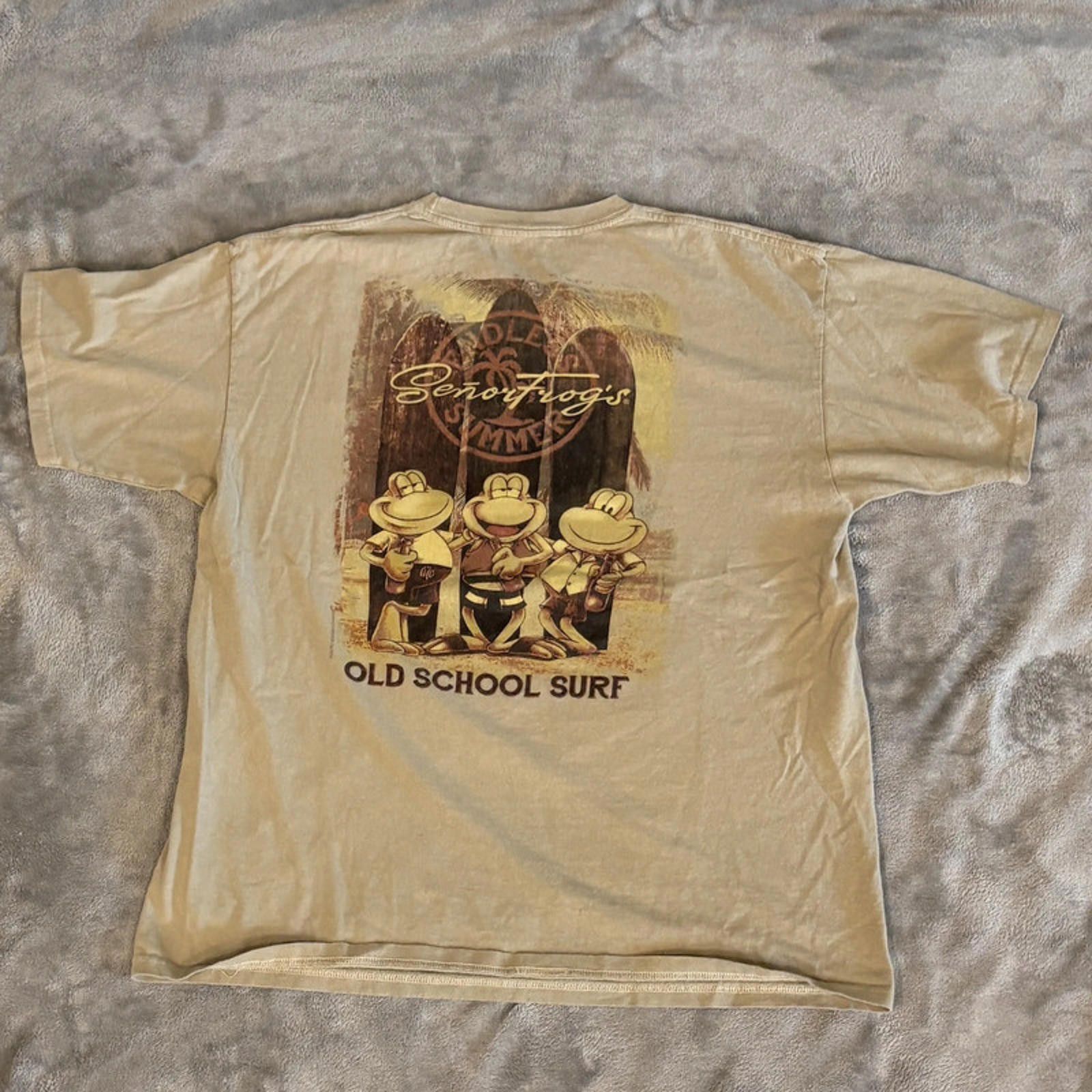 Designer Sick senor frogs graphic tee Size US XL / EU 56 / 4 - 2 Thumbnail