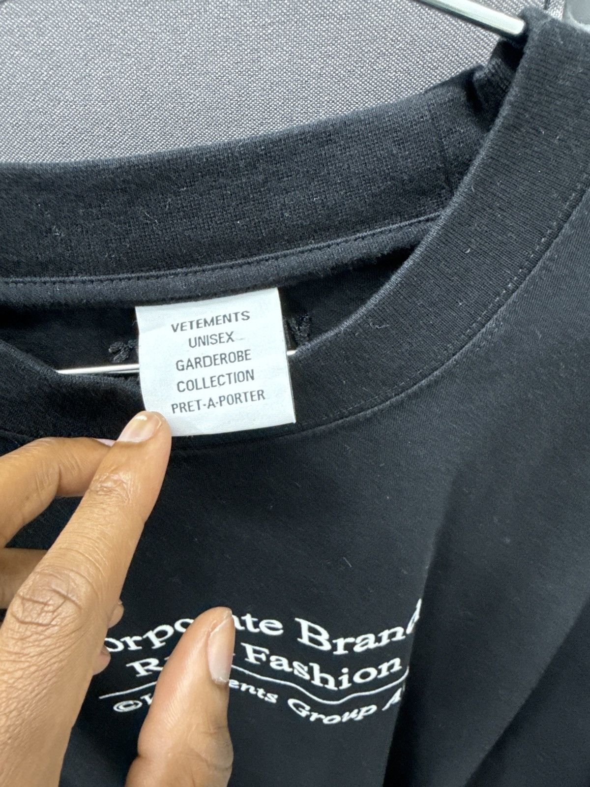 Vetements Vetements Size US S / EU 44-46 / 1 - 4 Thumbnail