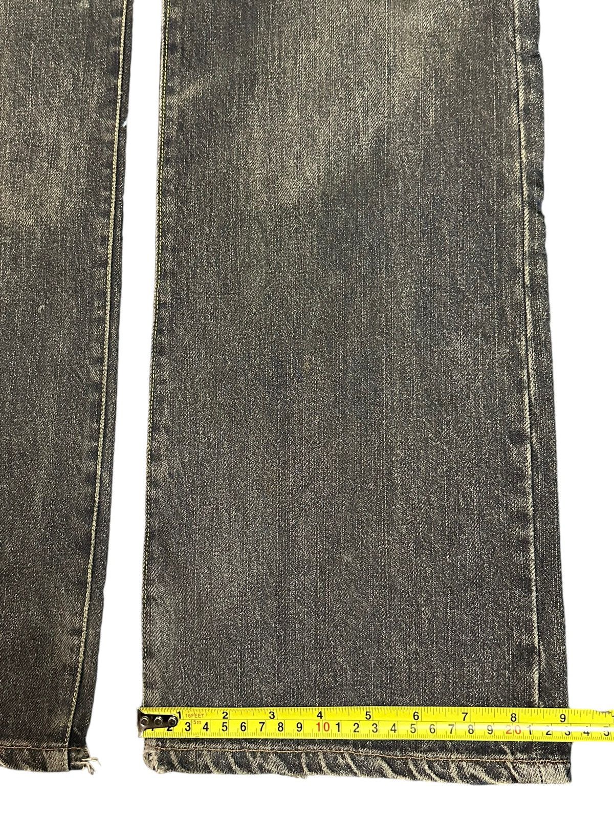 JNCO Vintage Japanese Brand Mud Faded Wash Style Loose Jeans Size US 34 / EU 50 - 16 Thumbnail