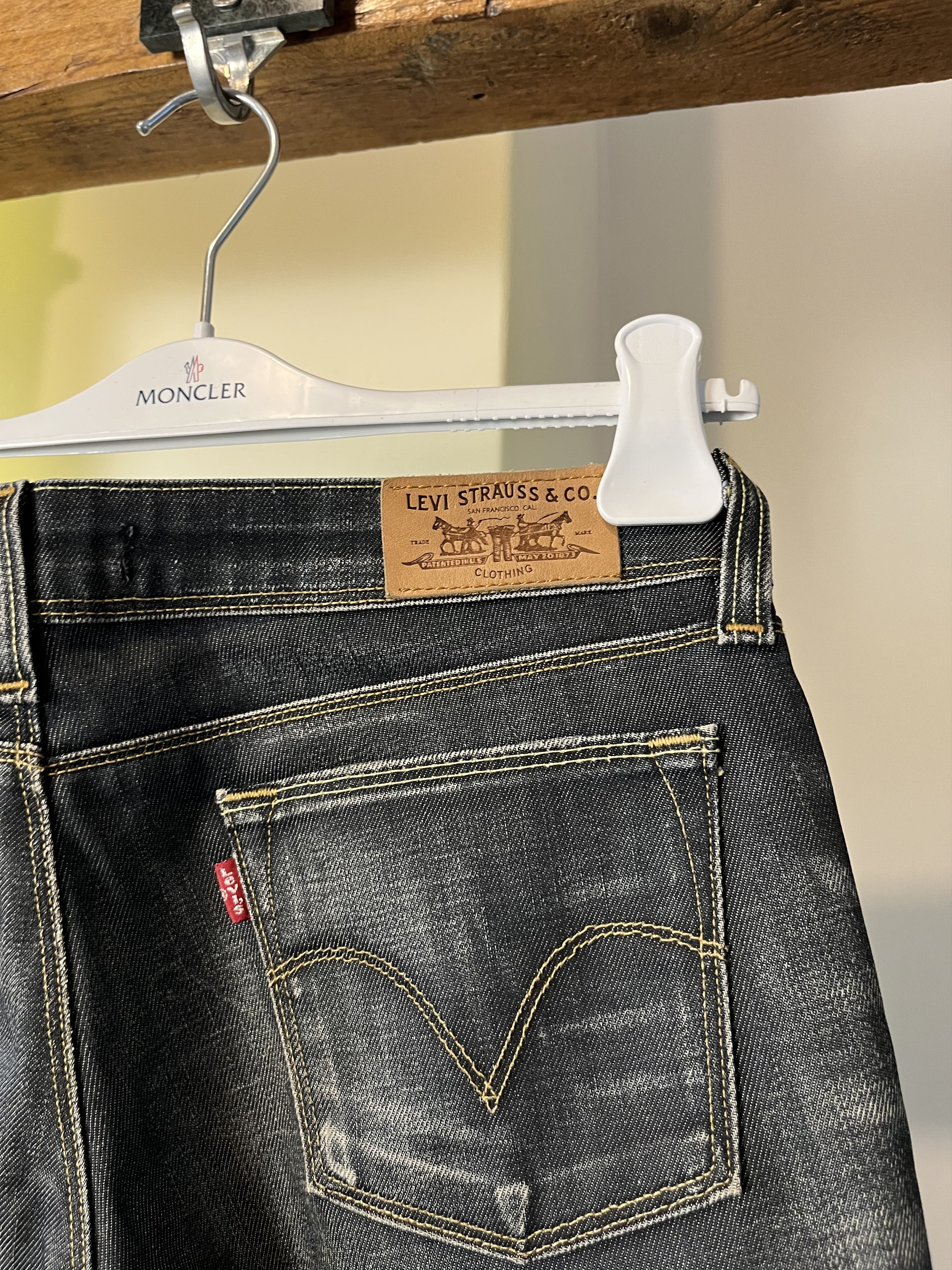Levi's × Levi's Vintage Clothing Vintage Levis 572 Boot Cut Cowboy Avant Garde Opium Size 31" - 6 Thumbnail
