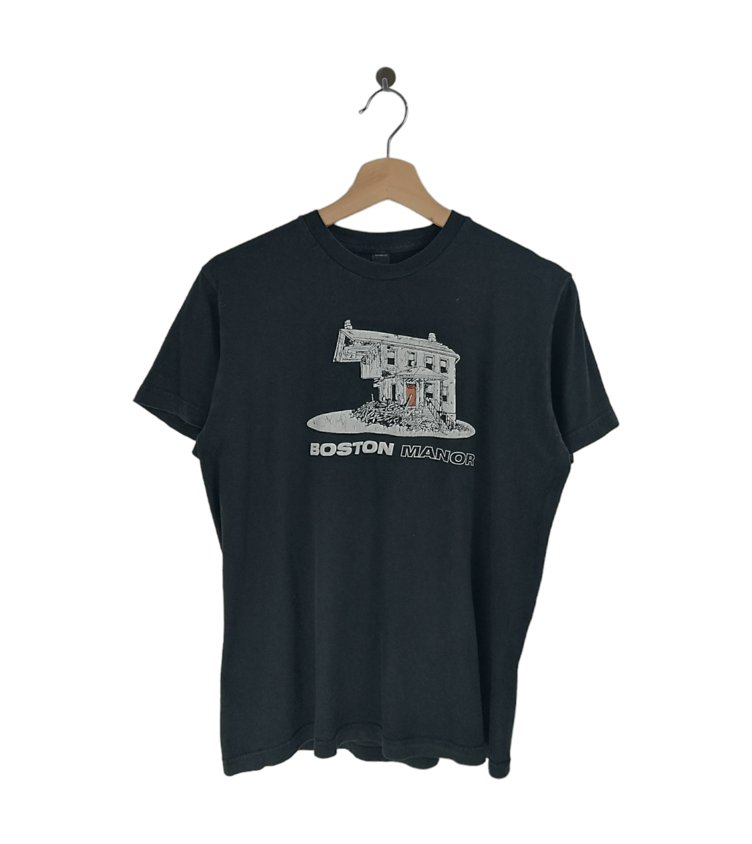 Band Tees VINTAGE Y2K FADED BOSTON MANOR (nothing seaway trophy eyes) Size US M / EU 48-50 / 2 - 1 Thumbnail