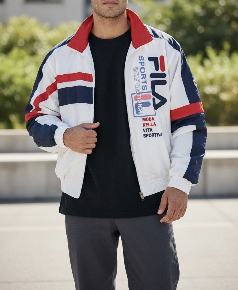 Fila Vintage Fila Sport Jacket Size US M / EU 48-50 / 2 - 1 Thumbnail