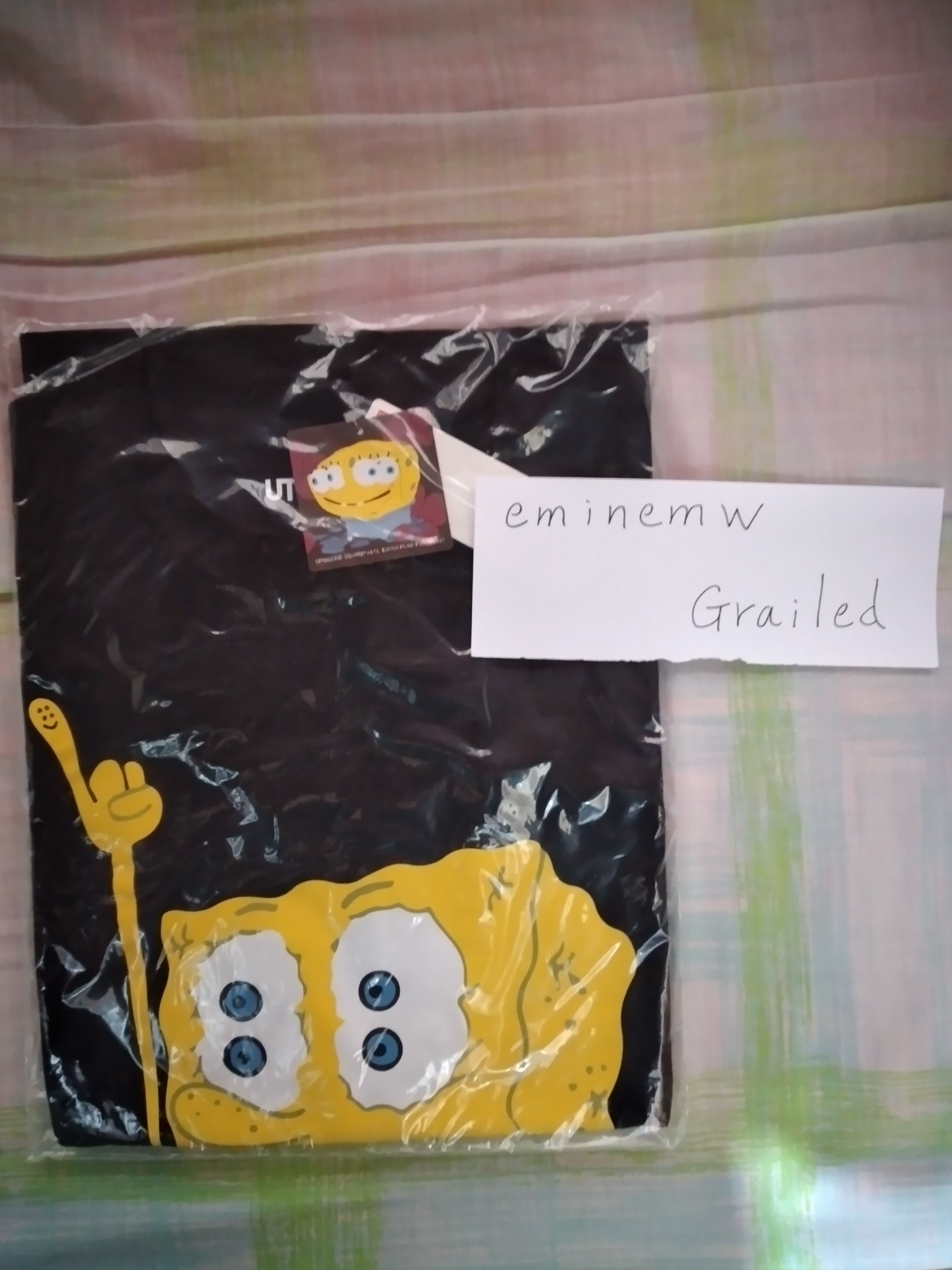 Cactus Plant Flea Market UNIQLO X Cactus Plant Flea Market X SpongeBob T-Shirt TEE Size US L / EU 52-54 / 3 - 1 Thumbnail