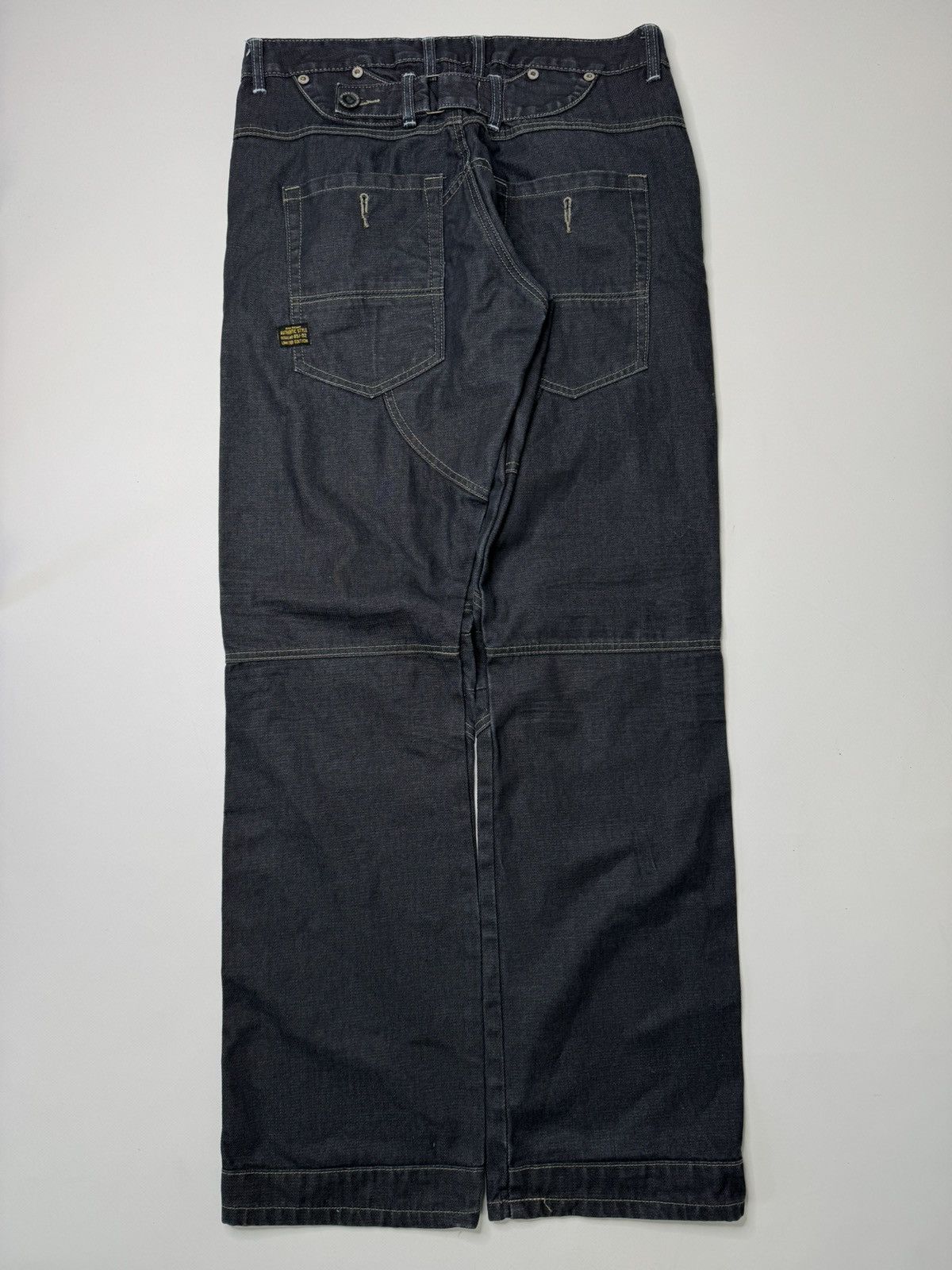 Vintage Vintage avant garde raw denim jeans if6was9 lgb skater sk8 Size US 32 / EU 48 - 2 Thumbnail