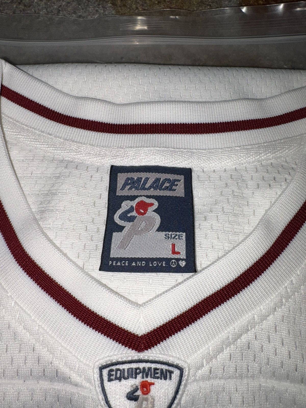 L サイズ PALACE PRO JERSEY WHITE Palace Palais Pro-Team Jersey White Men's - SS25 - US