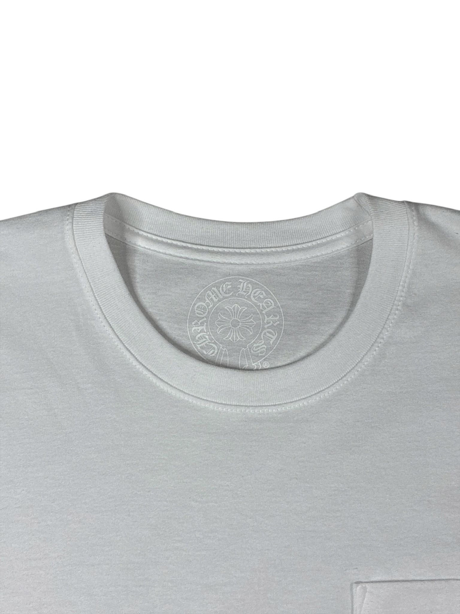 Chrome Hearts Chrome Hearts Miami Exclusive Pocket T-Shirt 'White' Size US L / EU 52-54 / 3 - 5 Thumbnail