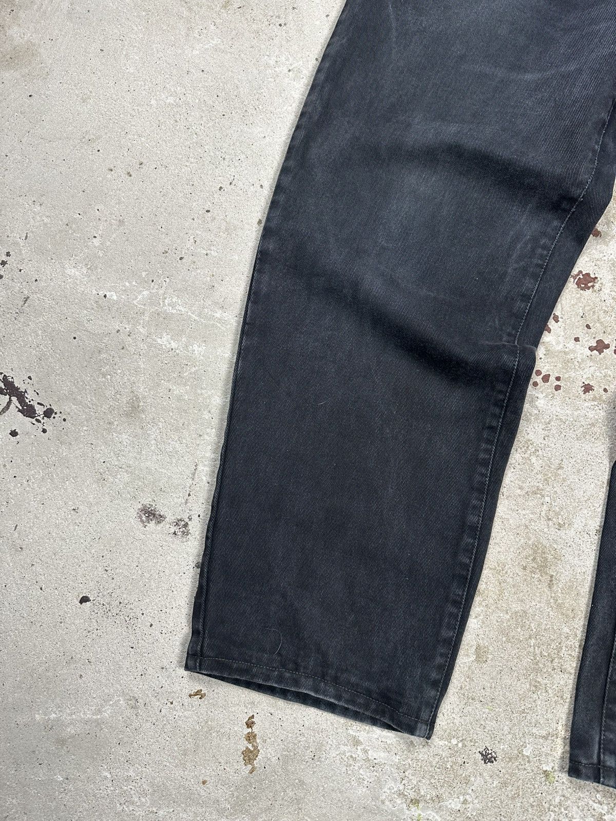Versace × Versace Jeans Couture × Vintage Vintage Y2K Versace Jeans Couture Washed Black Denim Pants Size US 36 / EU 52 - 11 Thumbnail