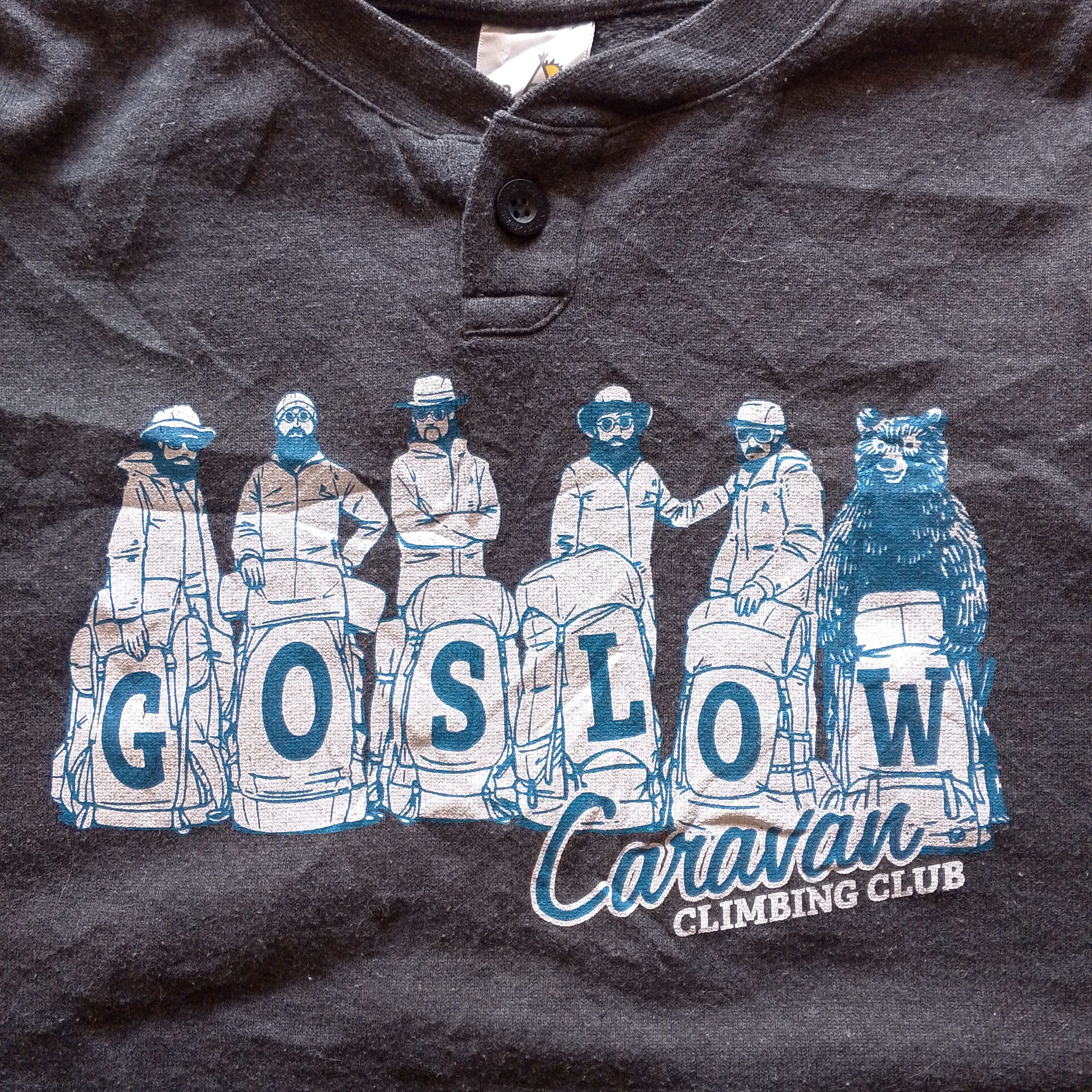 go slow caravan Go Slow Caravan Climbing Club Sweatshirt Size US M / EU 48-50 / 2 - 3 Thumbnail