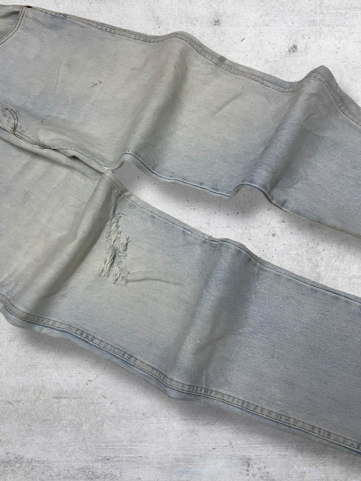 Wrangler VINTAGE WRANGLER USA DESIGNER BLUEWASHED REGULAR OLD DENIM Size US 30 / EU 46 - 6 Thumbnail