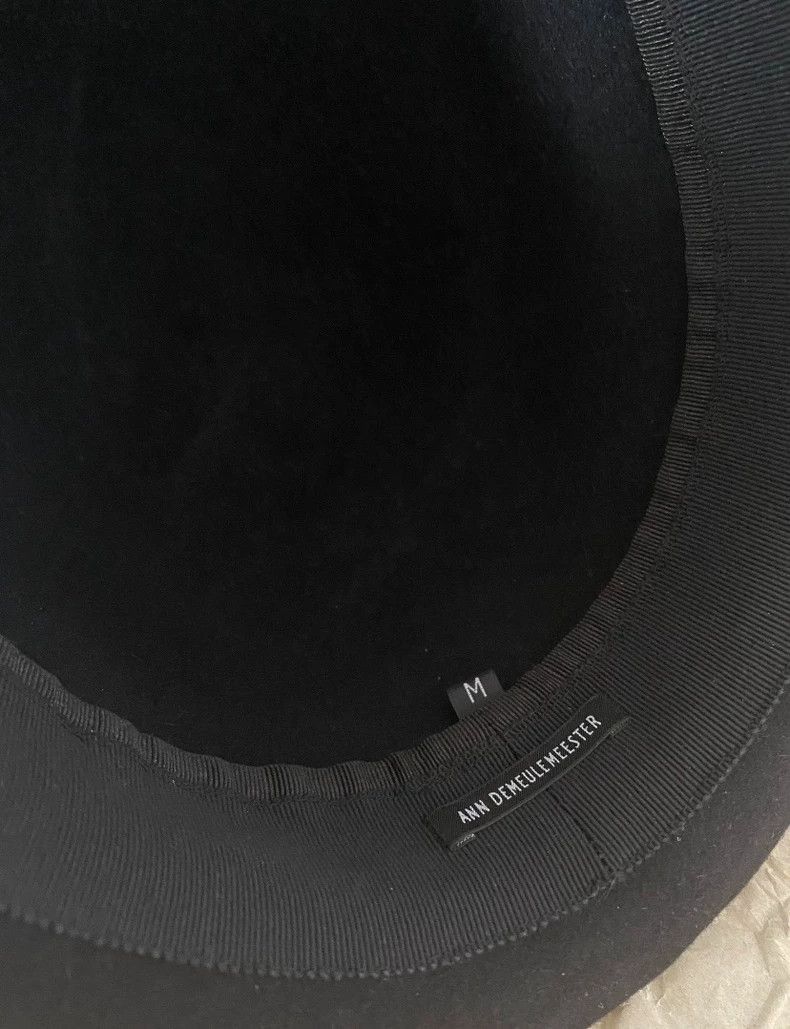 Ann Demeulemeester Ann demeulemeester 2006fall Black bowler hat-2506 Size ONE SIZE - 5 Thumbnail