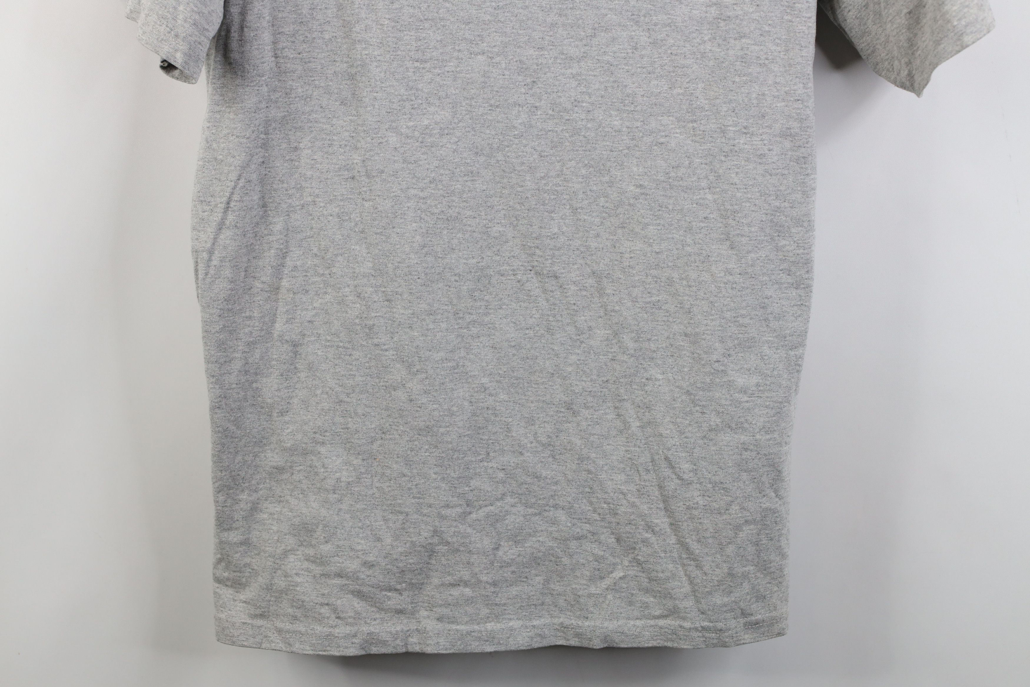 Nike Vintage 90s Nike Air Mini Swoosh Spell Out T-Shirt Gray Size US L / EU 52-54 / 3 - 3 Thumbnail