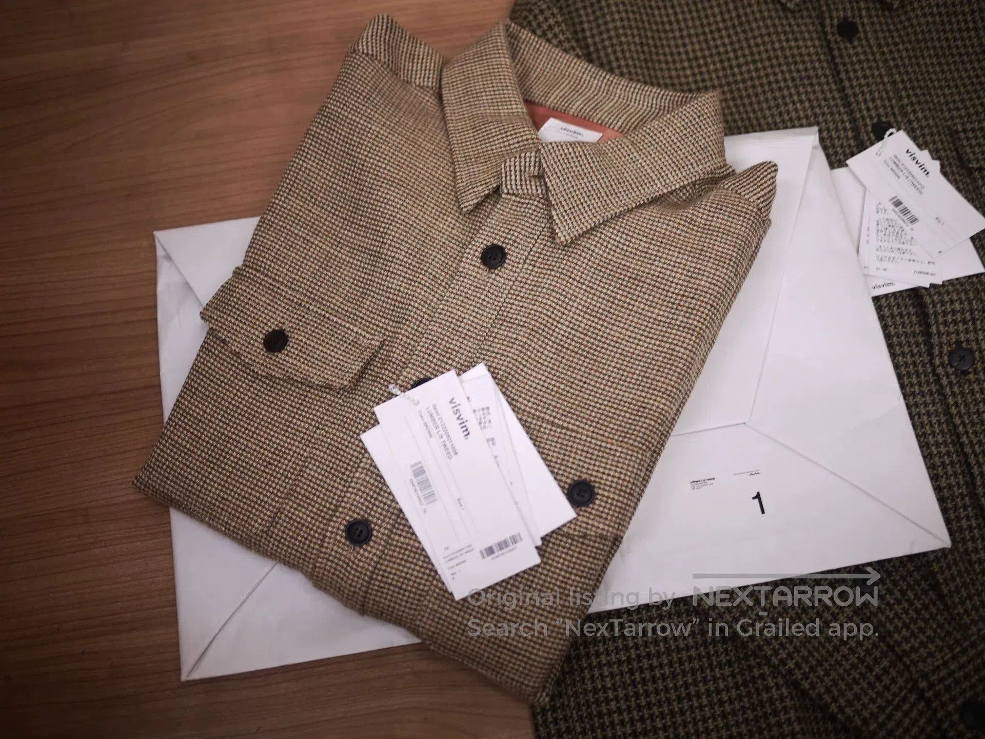 Visvim VISVIM LUMBER SHIRT TWEED. Size US S / EU 44-46 / 1 - 8 Thumbnail