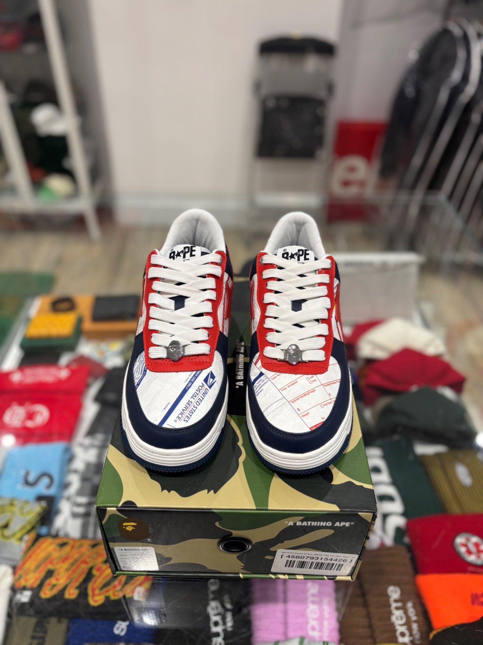 Bape A Bathing Ape Bape Sta USPS Size US 10 / EU 43 - 3 Thumbnail