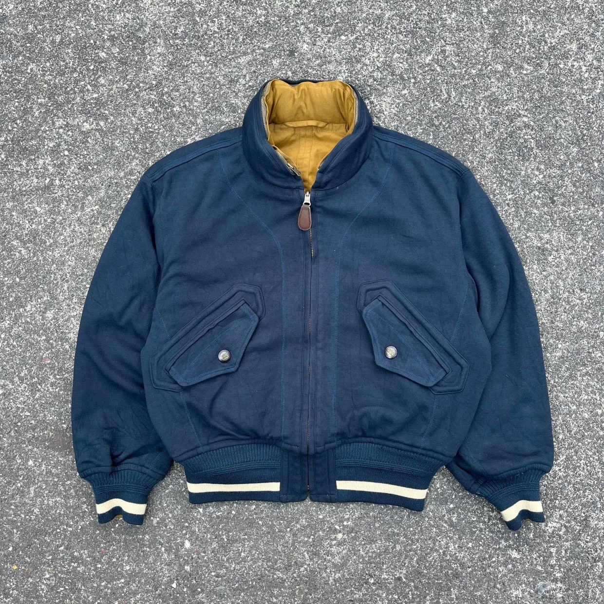 Nicole Club Archival AW/1993 Nicole Monsieur Reversible Bomber Jacket Size US M / EU 48-50 / 2 - 2 Thumbnail