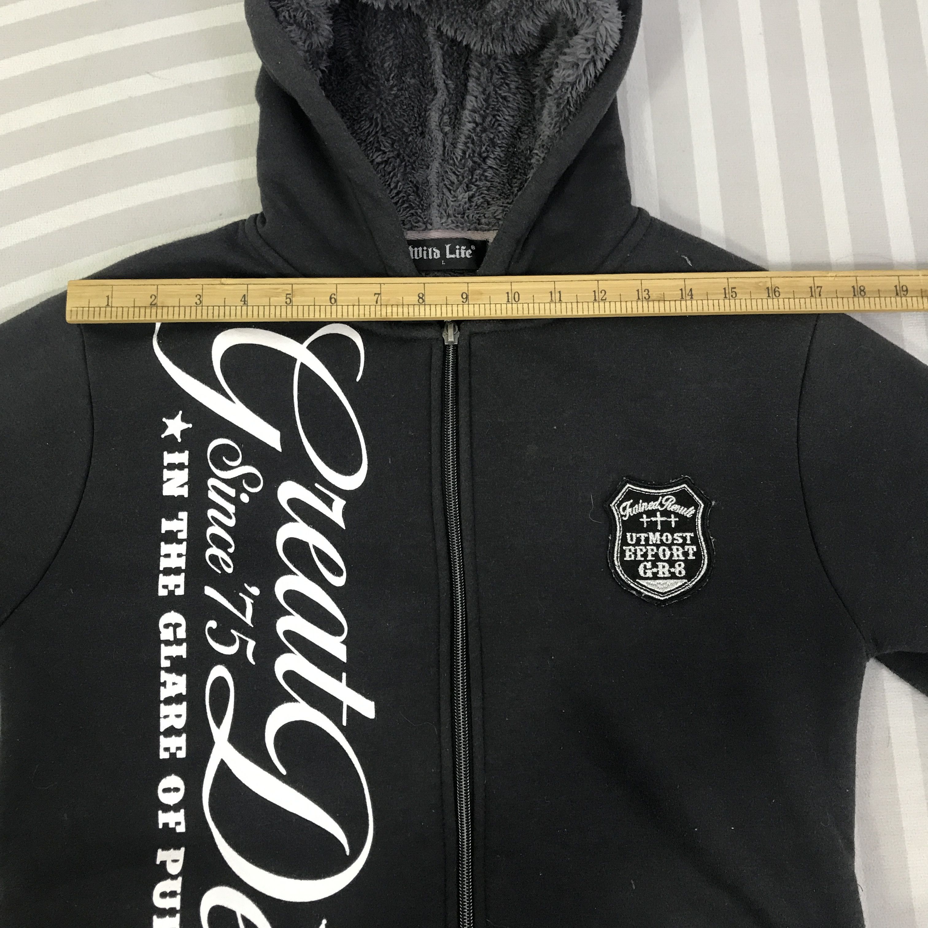 Japanese Brand punk style Great Deeds hoodie Jacket Size US L / EU 52-54 / 3 - 5 Thumbnail