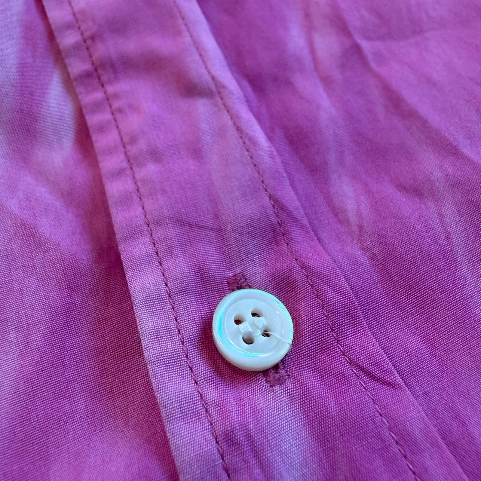 Comme des Garcons Comme Des Garcons Shirt S24009 Pink Tye Dye Button Up Size US M / EU 48-50 / 2 - 11 Thumbnail