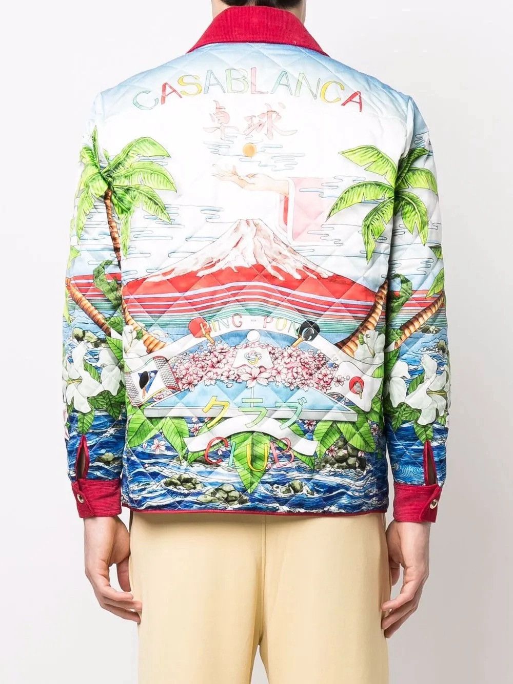 Casablanca CASABLANCA TABLE TENNIS CLUB SUNRISE PRINTED HUNTING JACKET Size US S / EU 44-46 / 1 - 3 Thumbnail