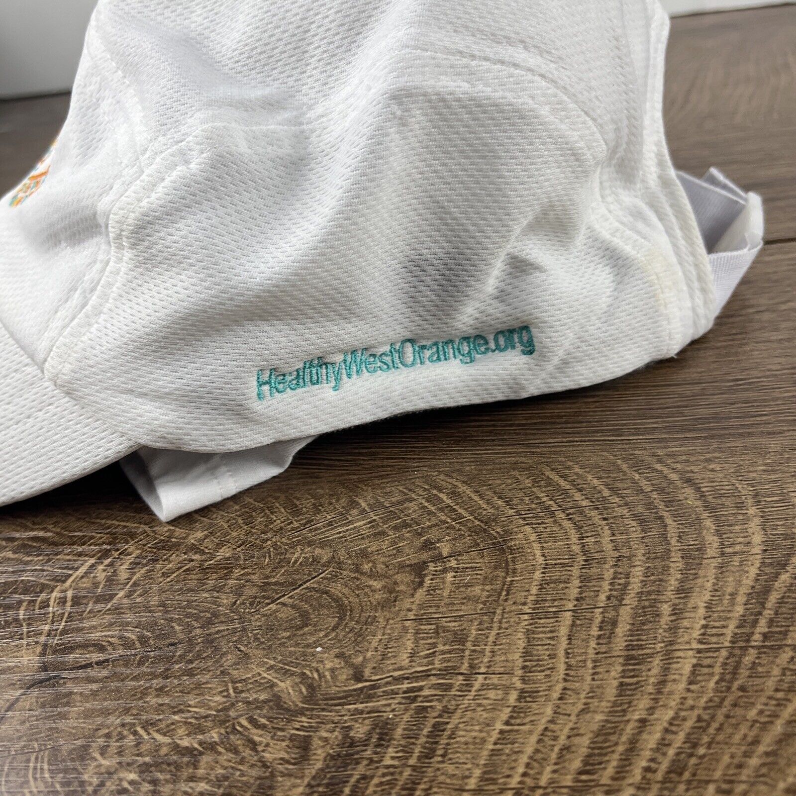 Other Healthy West Orange Hat White Hat Adjustable Adult Size Hat Size ONE SIZE - 7 Thumbnail