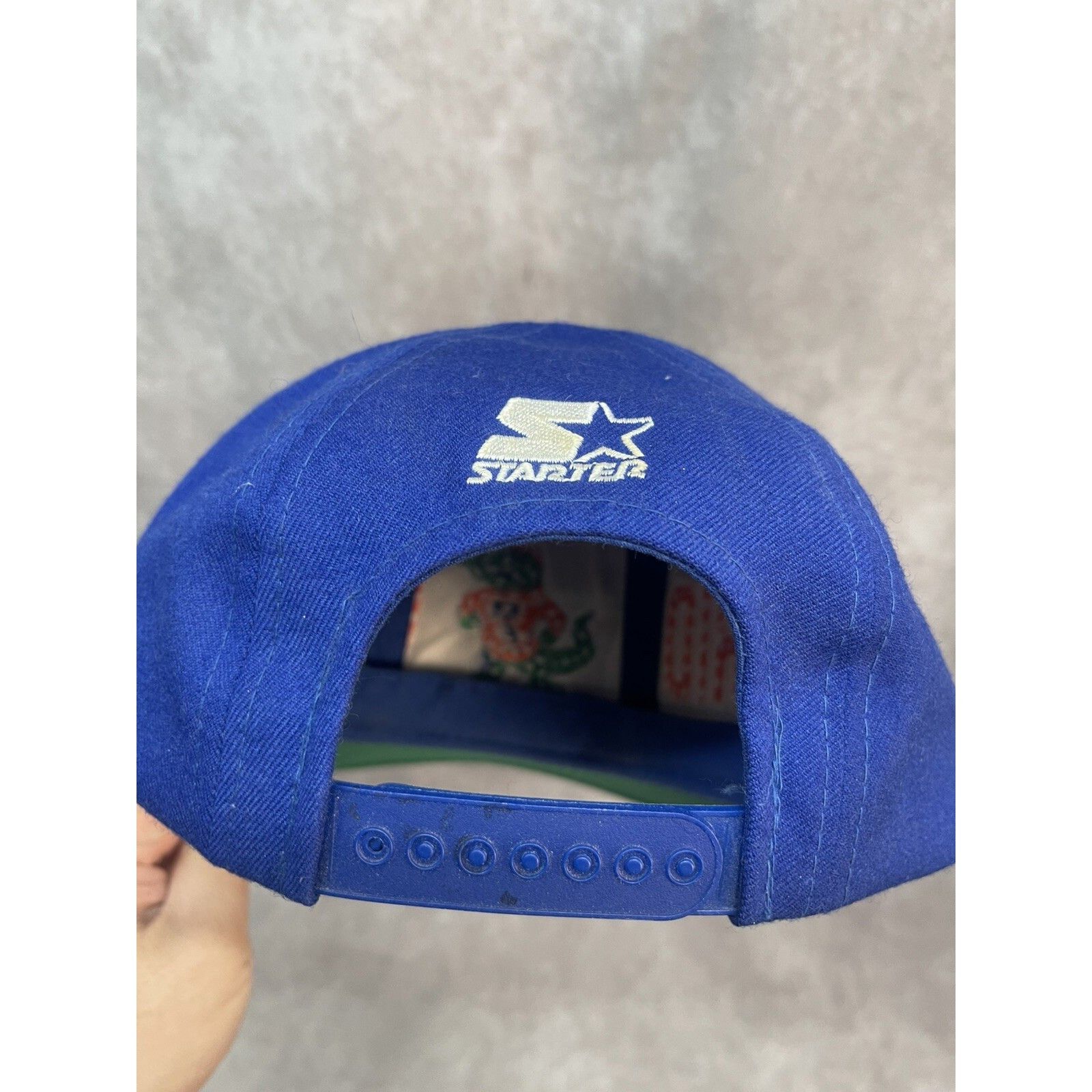 Starter Vintage 90s Starter Snapback Hat Florida Gators Wrap Around Size ONE SIZE - 8 Thumbnail