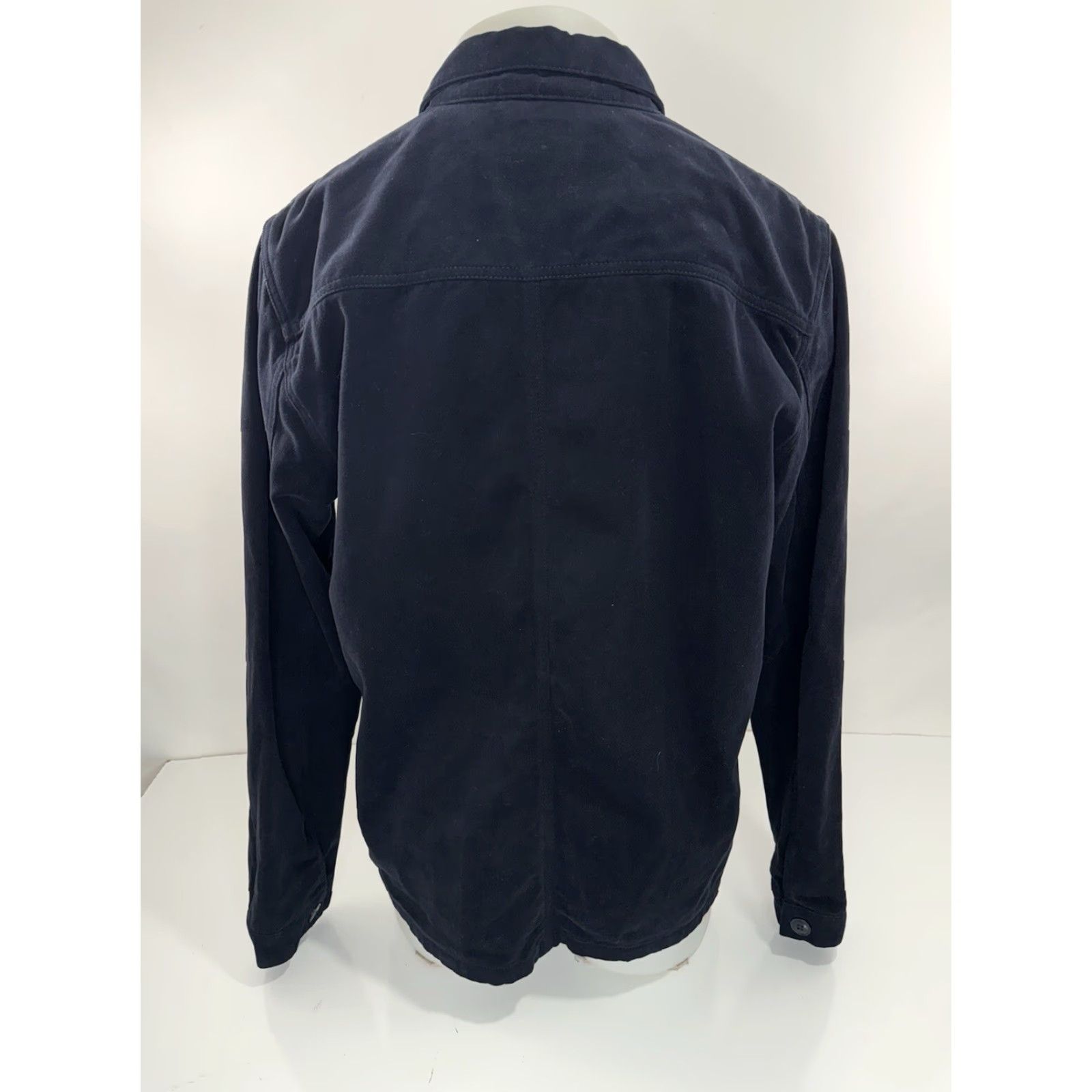 Vintage Lafaurie Painter Mens XL Field Chore Barn Ranch Jacket - Very Dark Blue EXCELLENT Size US XL / EU 56 / 4 - 2 Thumbnail
