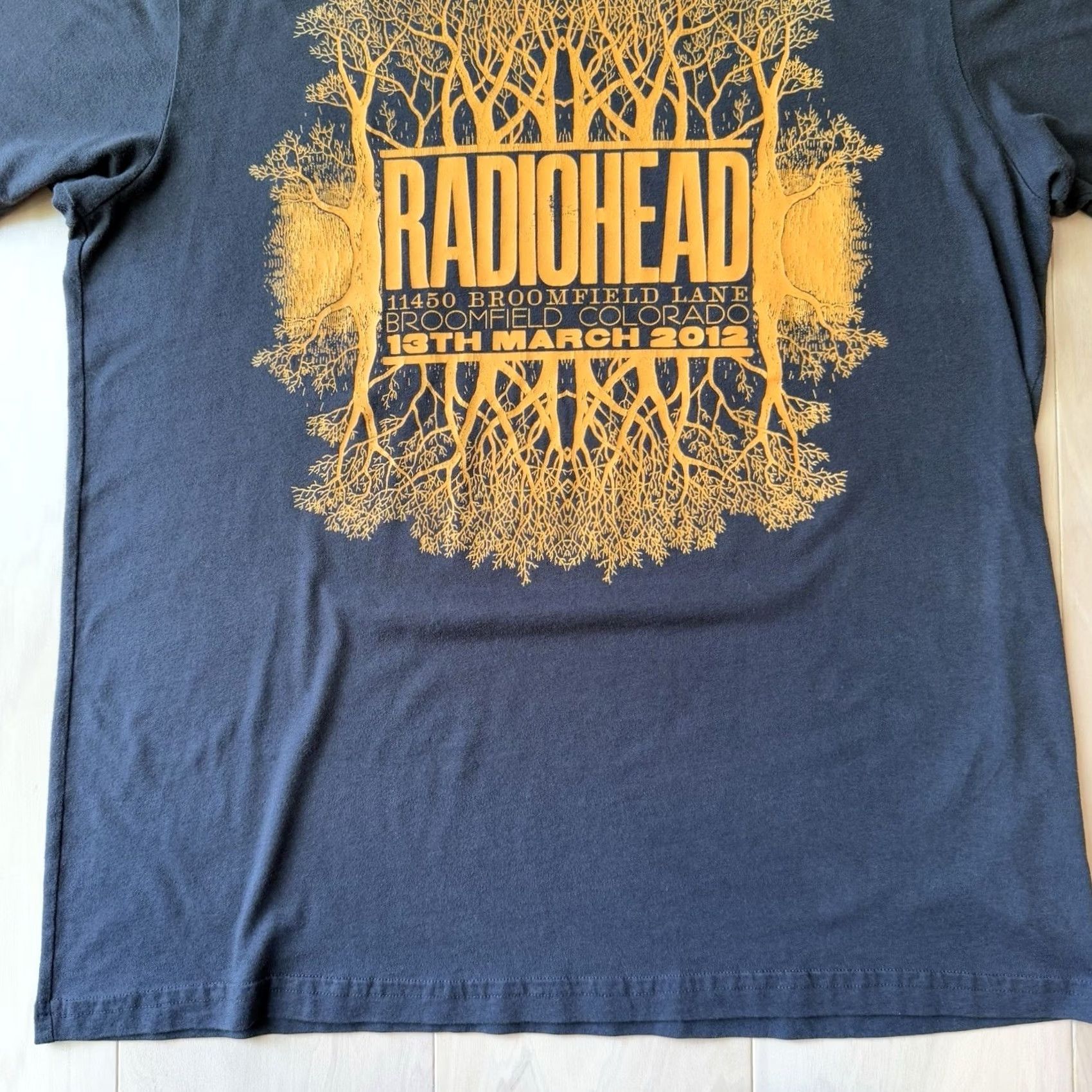 Vintage VINTAGE Radiohead Shirt XL Gray Rock Music 2012 Tour Waste Clothing Size US XL / EU 56 / 4 - 4 Thumbnail