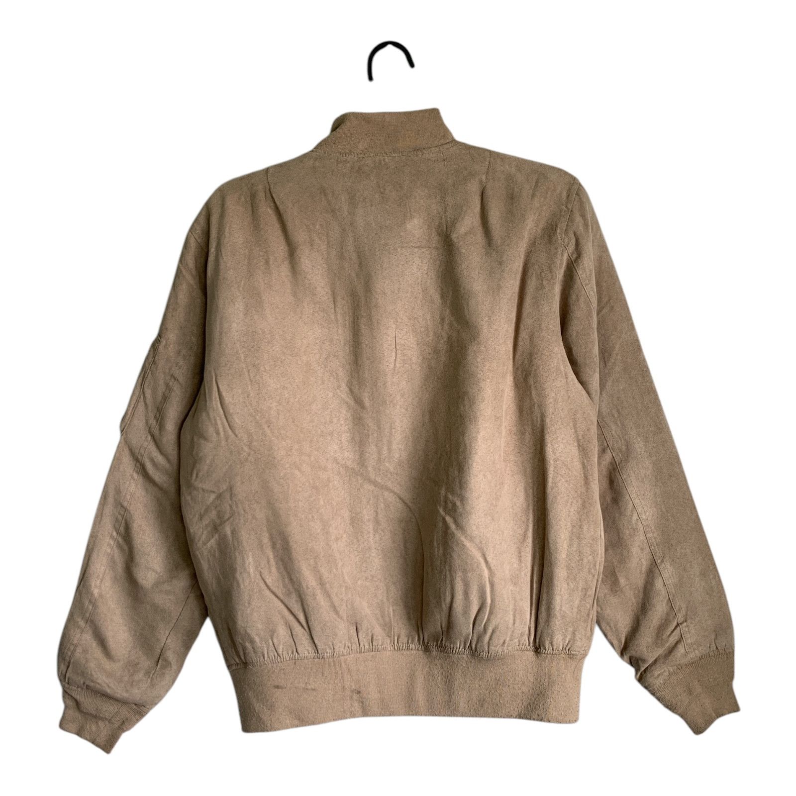 Japanese Brand Rare Design Vintage O.R.G Genuine Wear Bombers Jacket Size US L / EU 52-54 / 3 - 2 Thumbnail