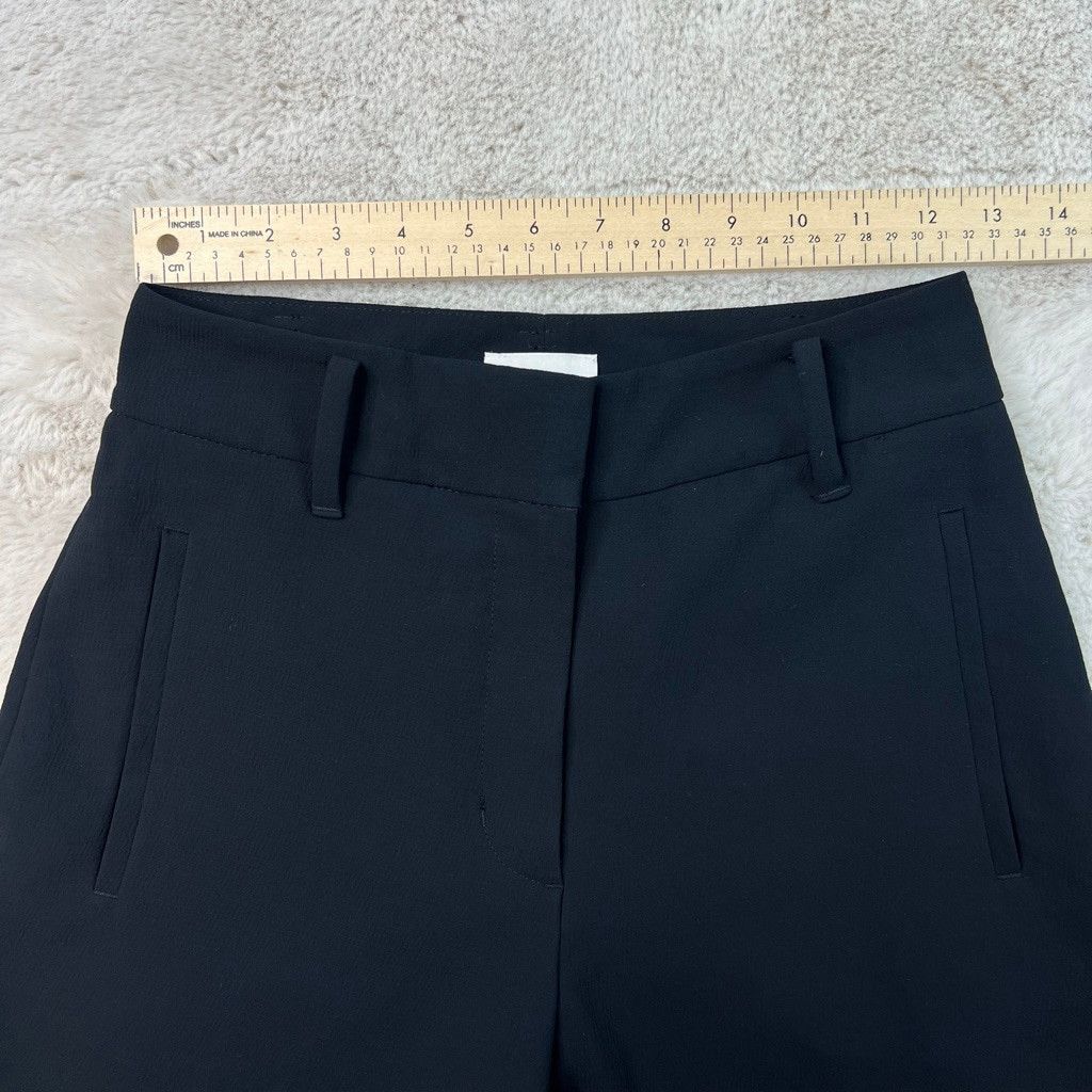 Banana Republic Aritzia Wilfred Crepe Darontal Pull On Pants Black Size 2 Size 26" / US 2 / IT 38 - 6 Thumbnail