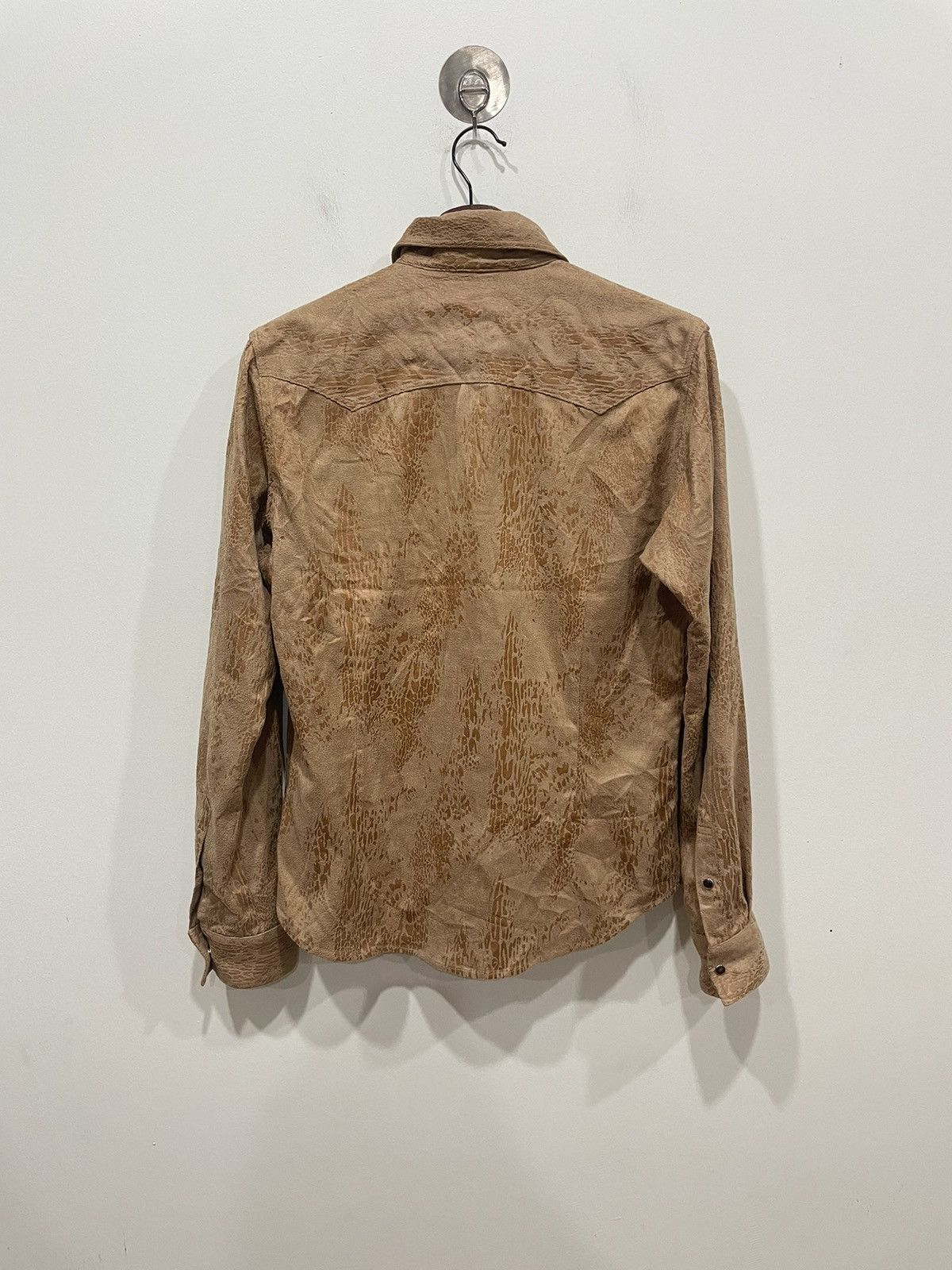 Tornado Mart Tornado Mart faux suede snap button western shirt Size US L / EU 52-54 / 3 - 2 Thumbnail