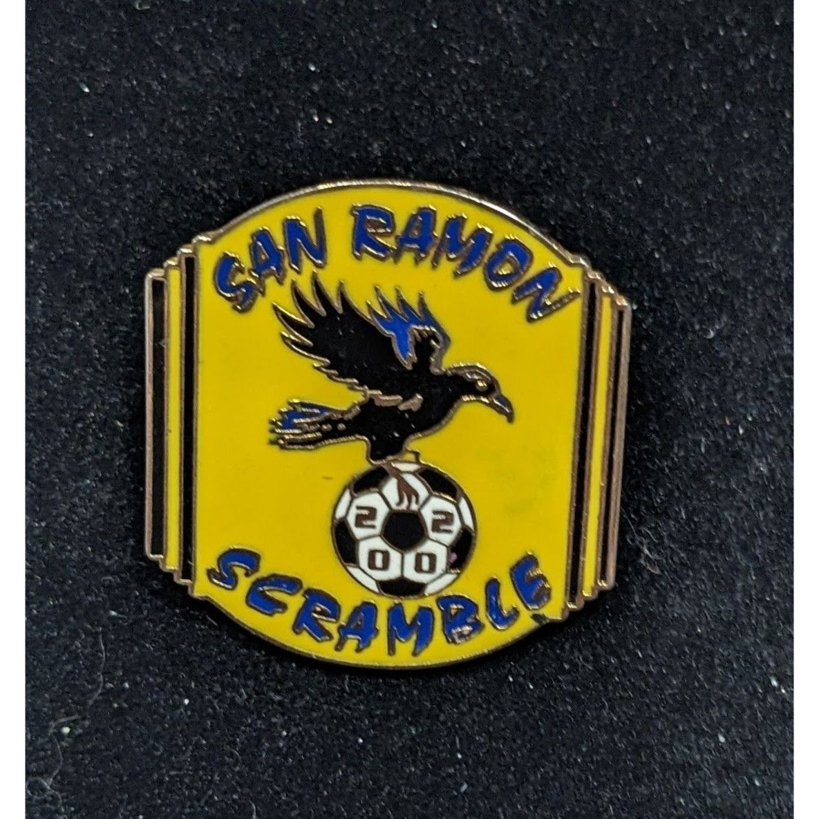 Other Vintage 2002 San Ramon Scramble Sports Lapel Pin Size ONE SIZE - 3 Thumbnail