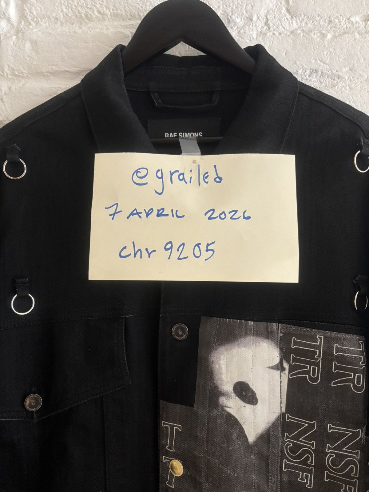 Raf Simons Raf Simons SS19 print denim jacket Size US S / EU 44-46 / 1 - 3 Thumbnail