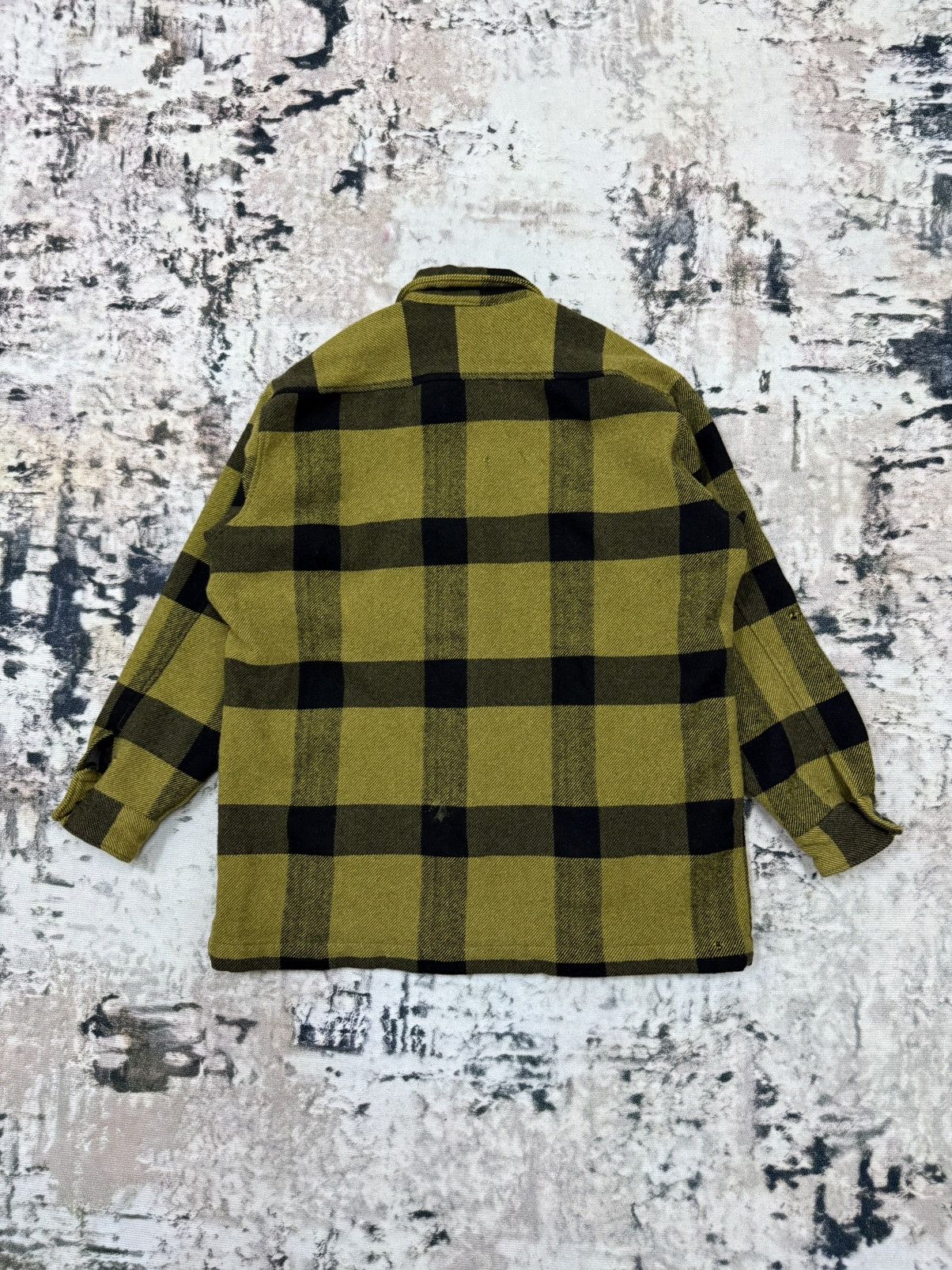 Japanese Brand × Vintage Vintage oh!theguilt chekered woolen shacket jacket Size US XL / EU 56 / 4 - 8 Thumbnail
