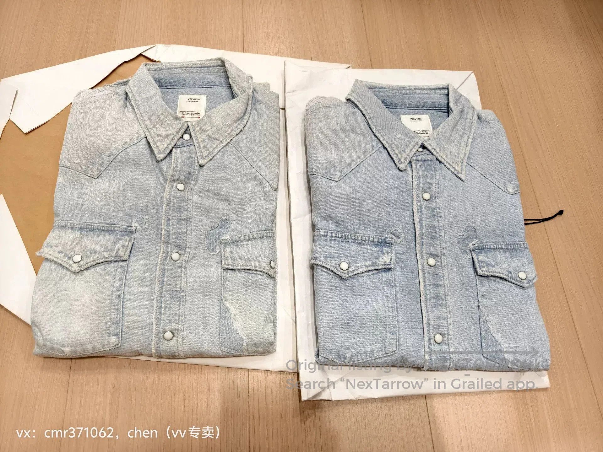 Visvim VISVIM 20SS Social Sculpture Shirt. Size US S / EU 44-46 / 1 - 9 Thumbnail