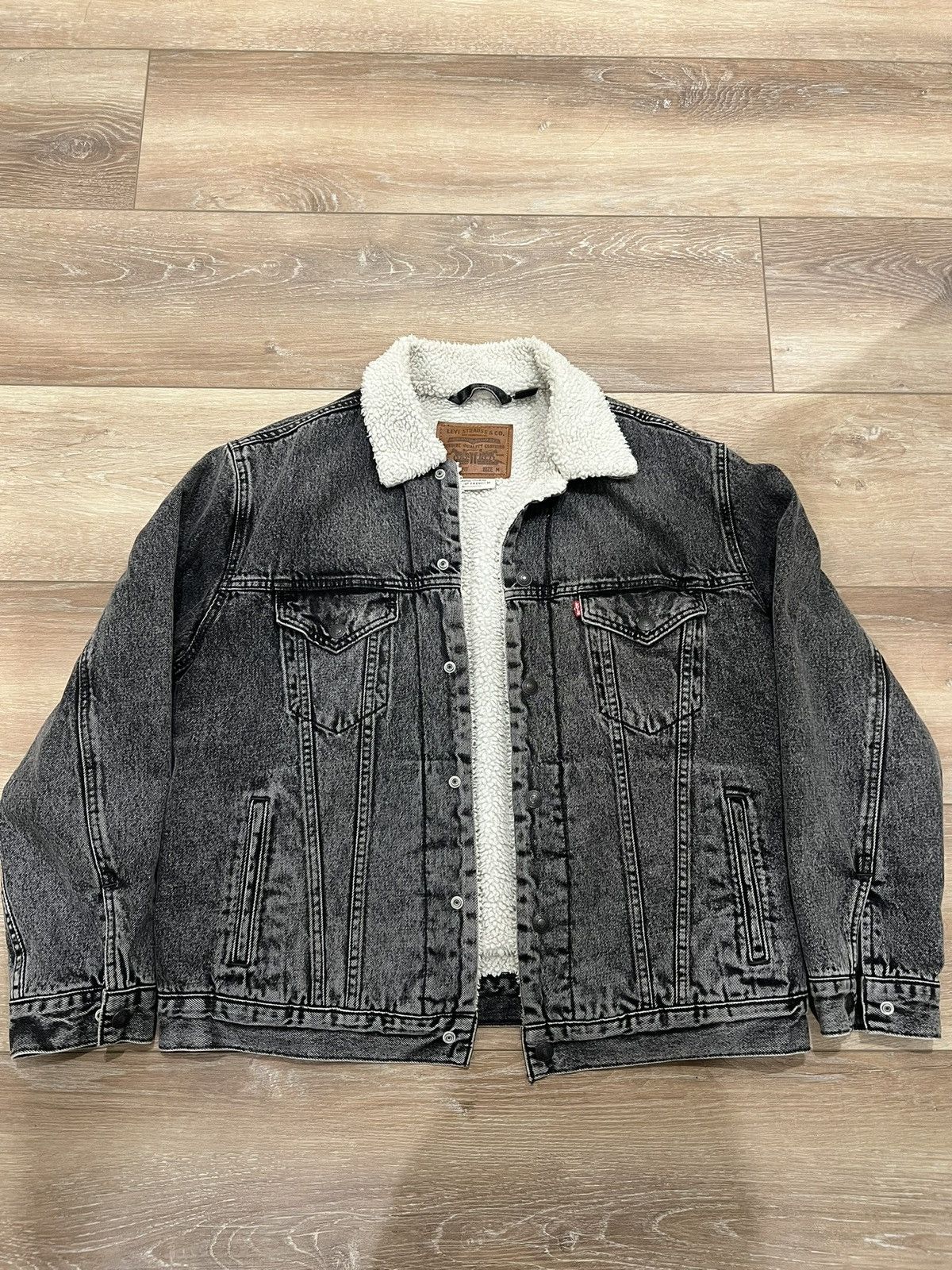 Levi's Levis Sherpa Jacket size M Size US M / EU 48-50 / 2 - 1 Thumbnail